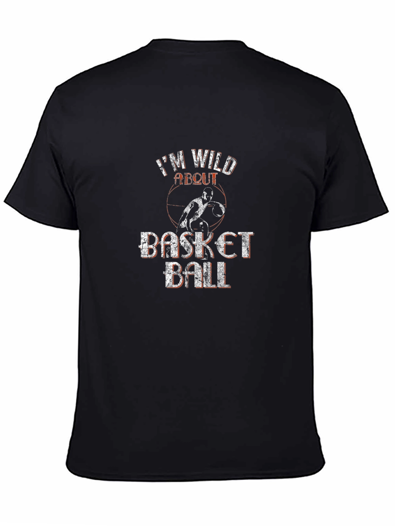 Im Wild About Basketball Graphic Tee