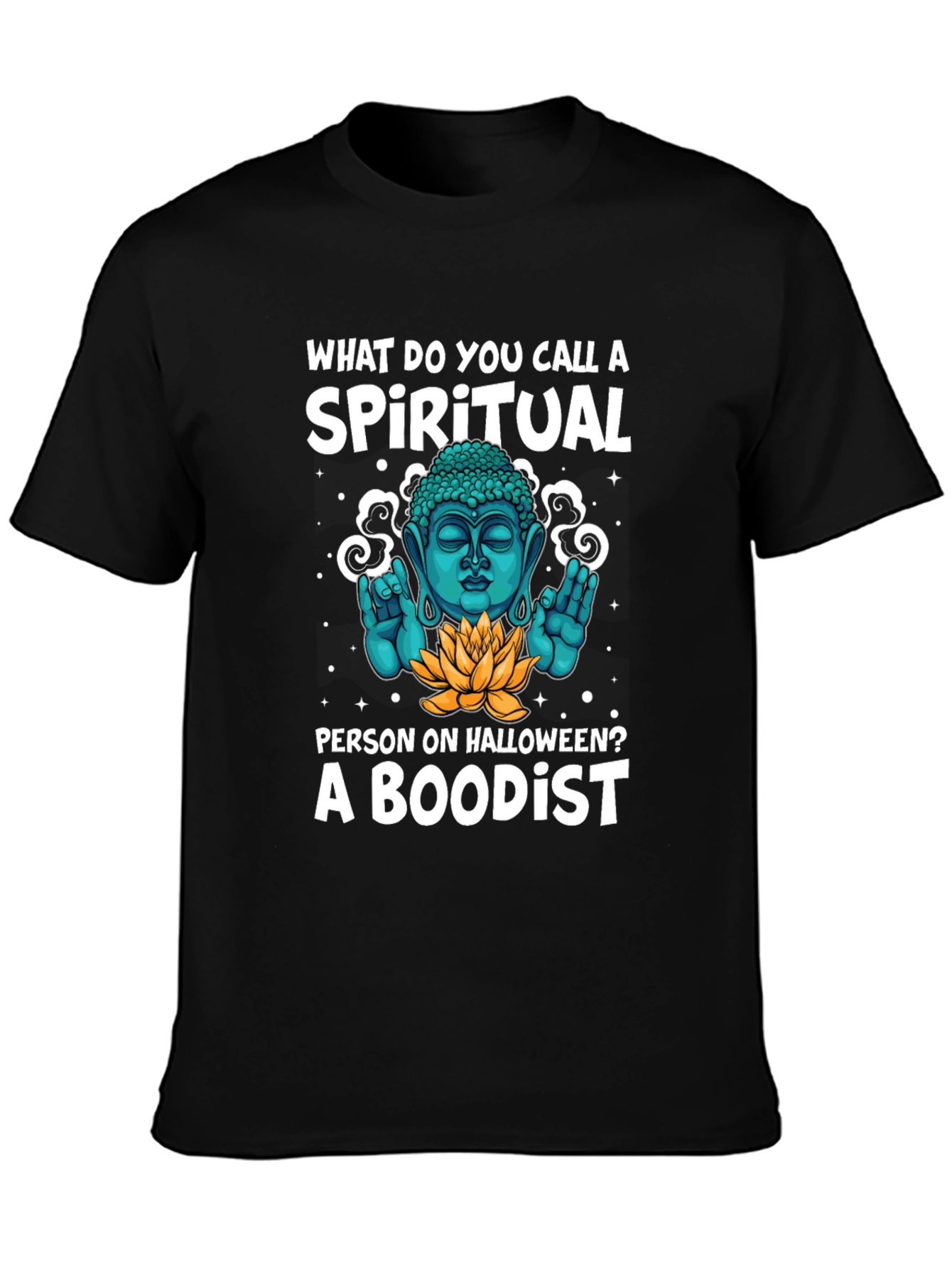 Spiritual Boodist Halloween T-Shirt