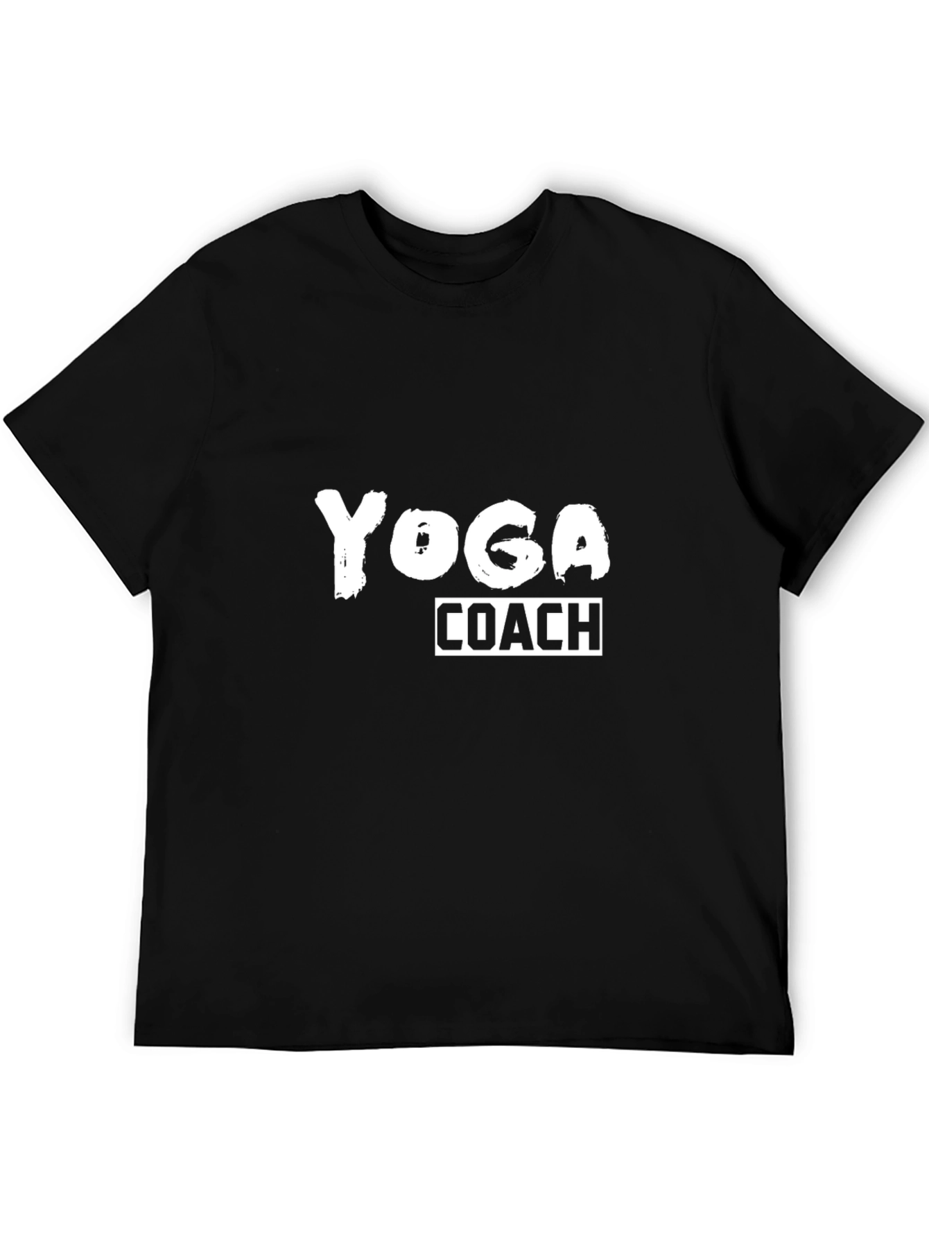 Yoga Coach Black T-Shirt