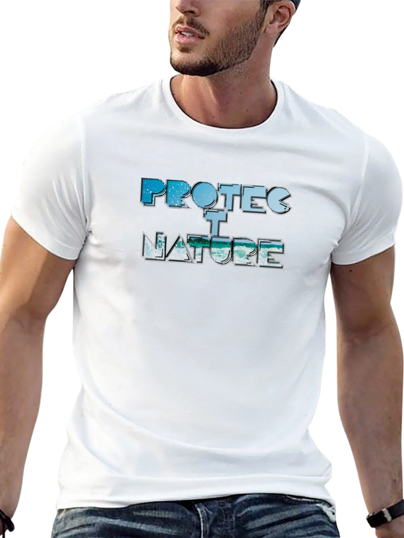 Protect Nature Black T-Shirt
