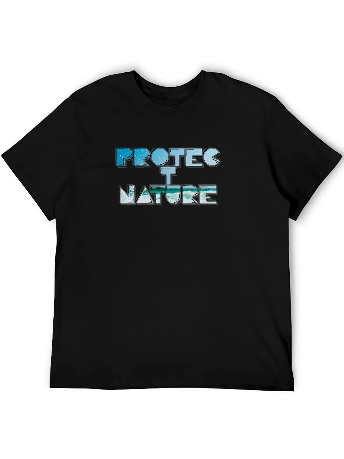 Protect Nature Black T-Shirt