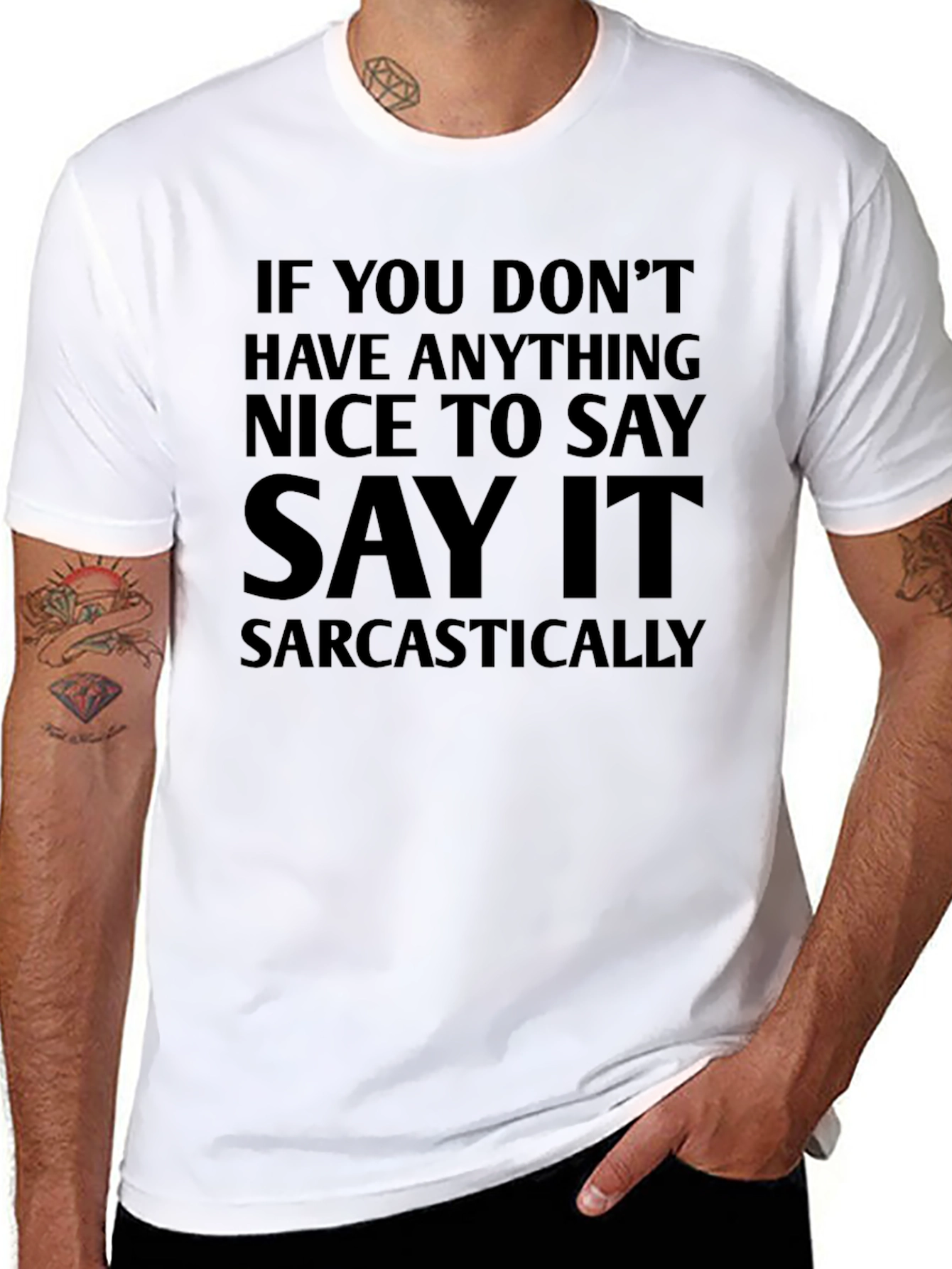 Sarcastic Sayings Graphic T-Shirt