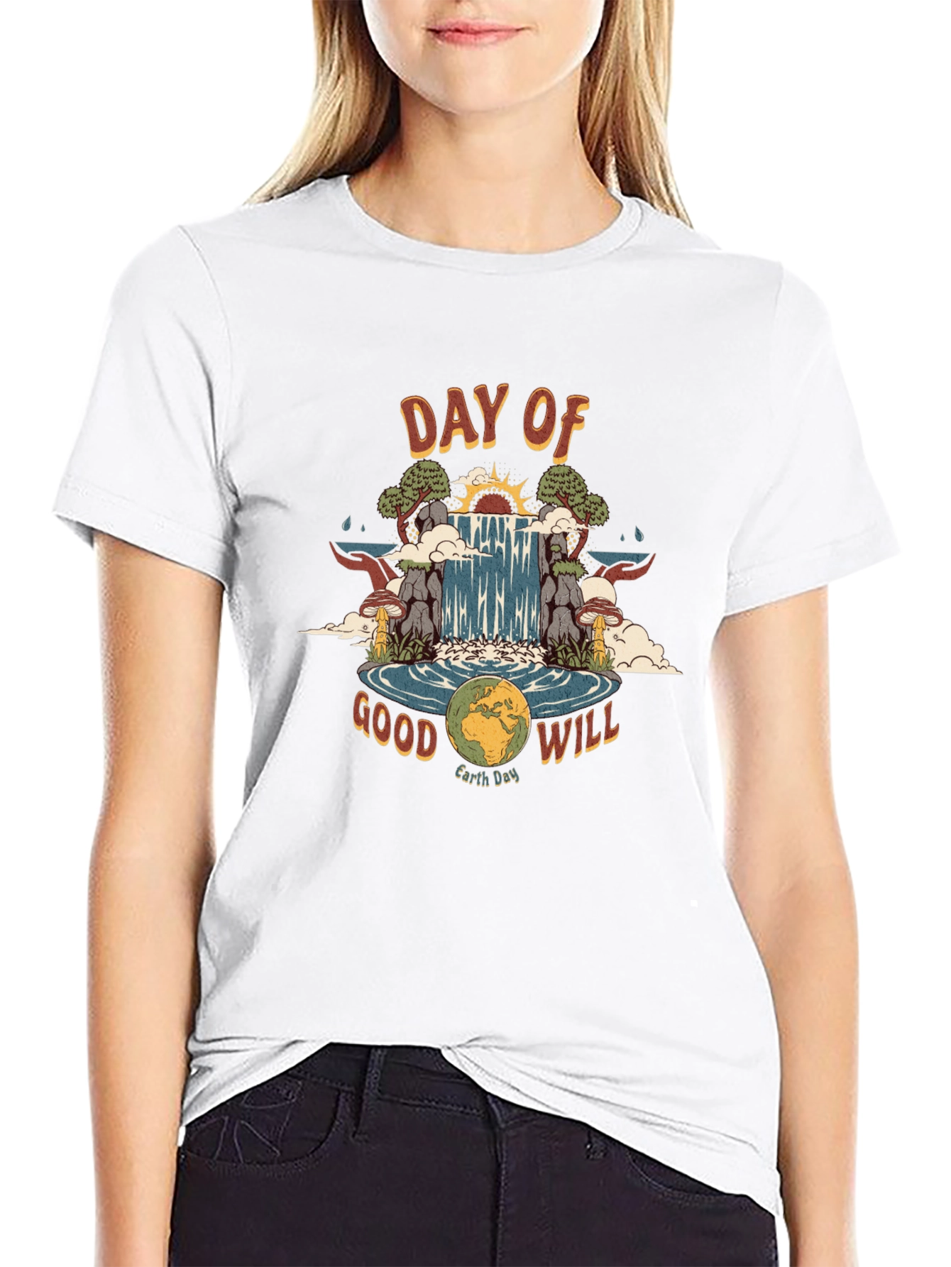 Day of Good Will Earth Day T-Shirt