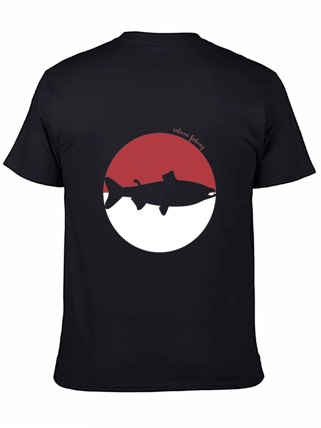 Salmon Fishing Graphic Tee