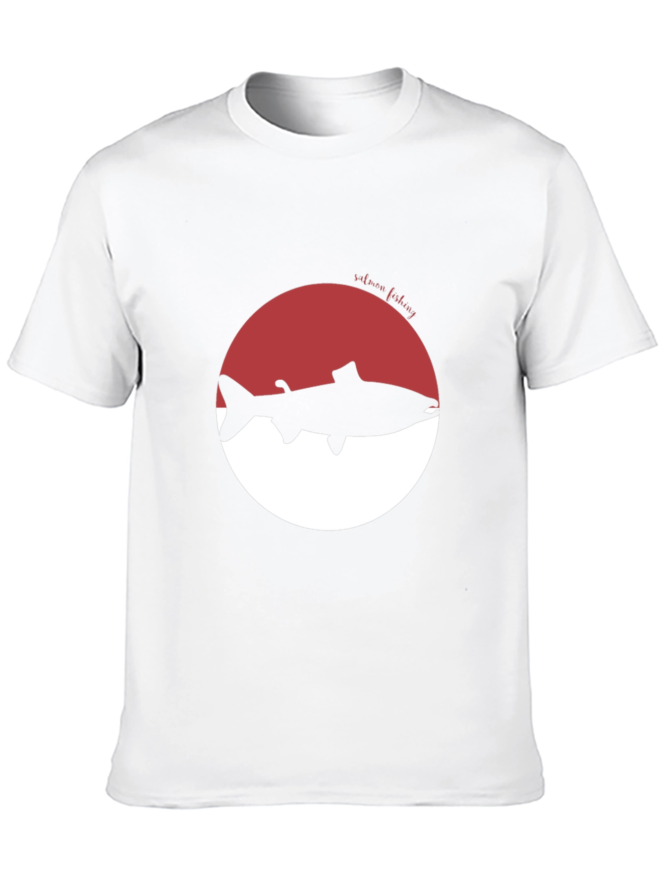 Salmon Fishing Graphic Tee