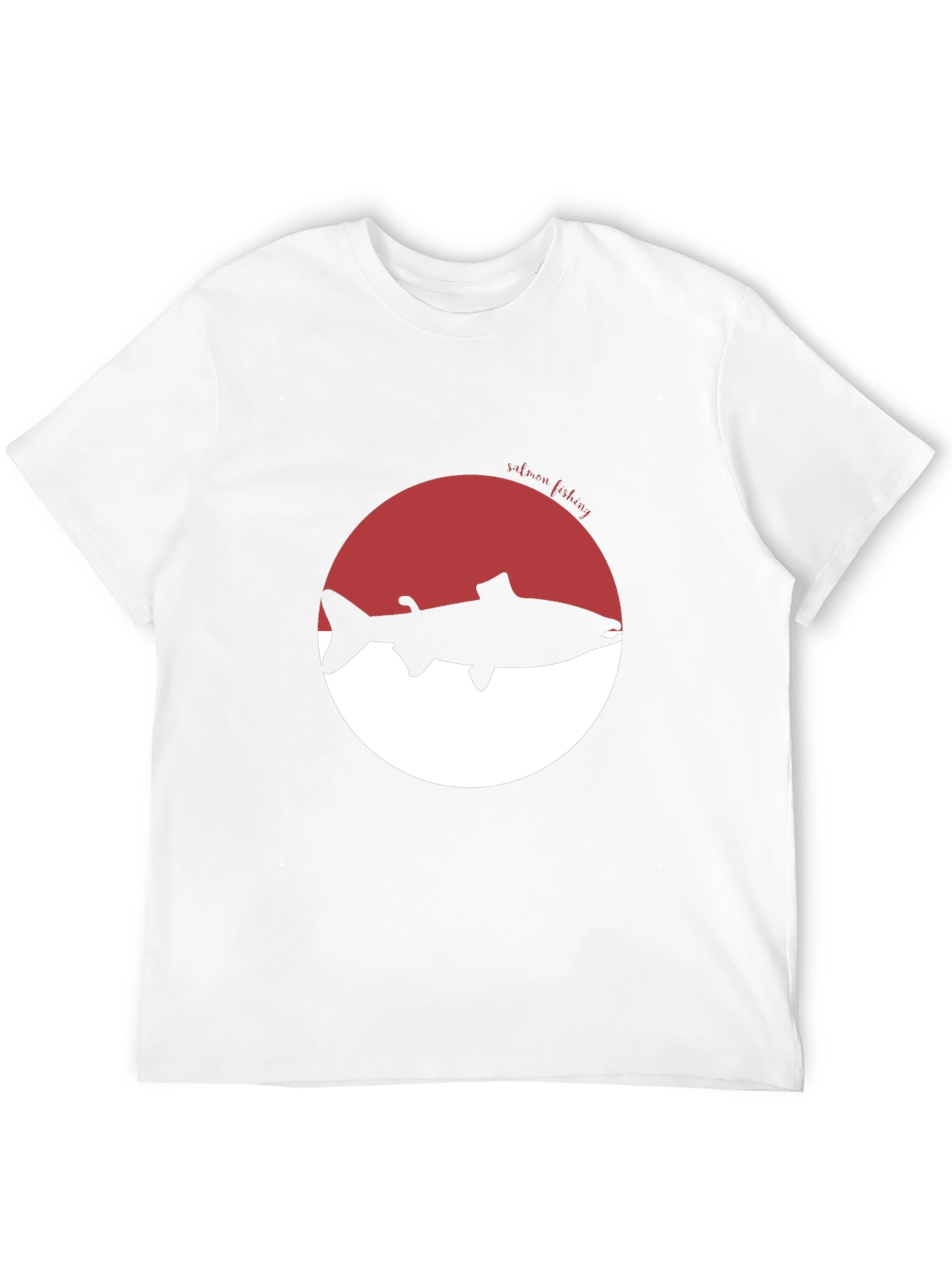 Salmon Fishing Graphic Tee