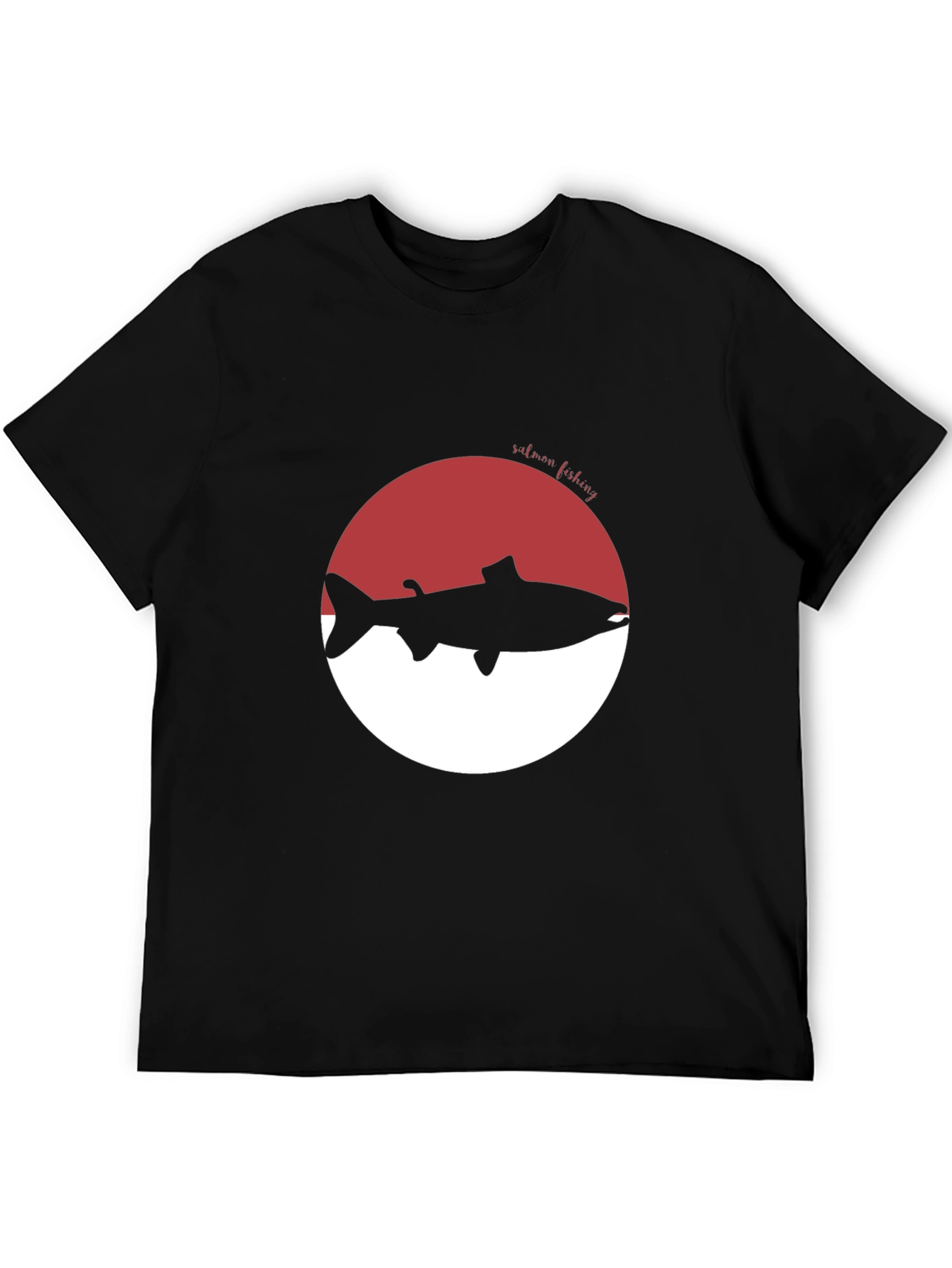 Salmon Fishing Graphic Tee