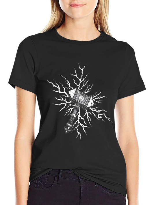 Mjolnir T-Shirt - Thunder God Hammer Graphic Tee