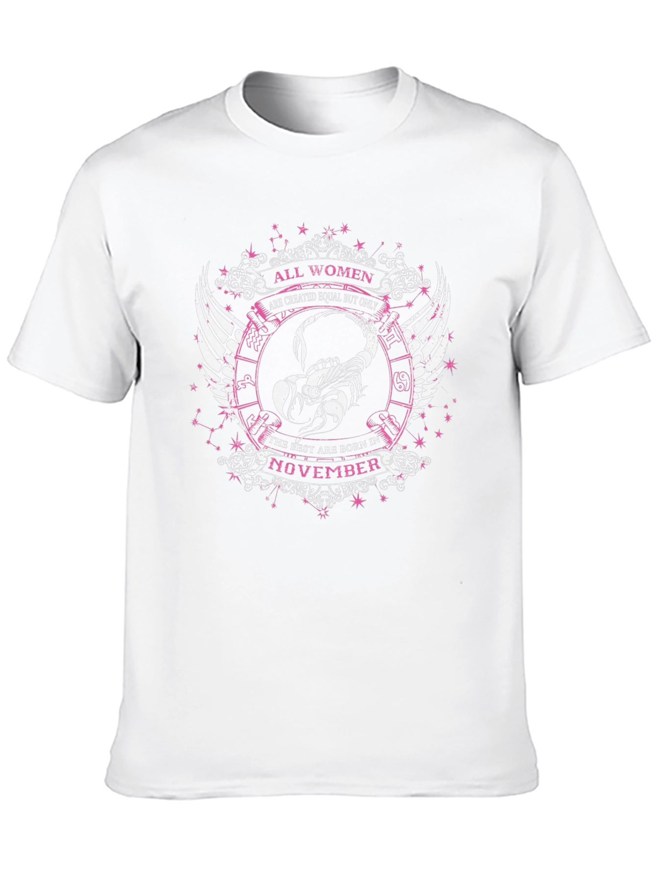 November Scorpio Womens T-Shirt