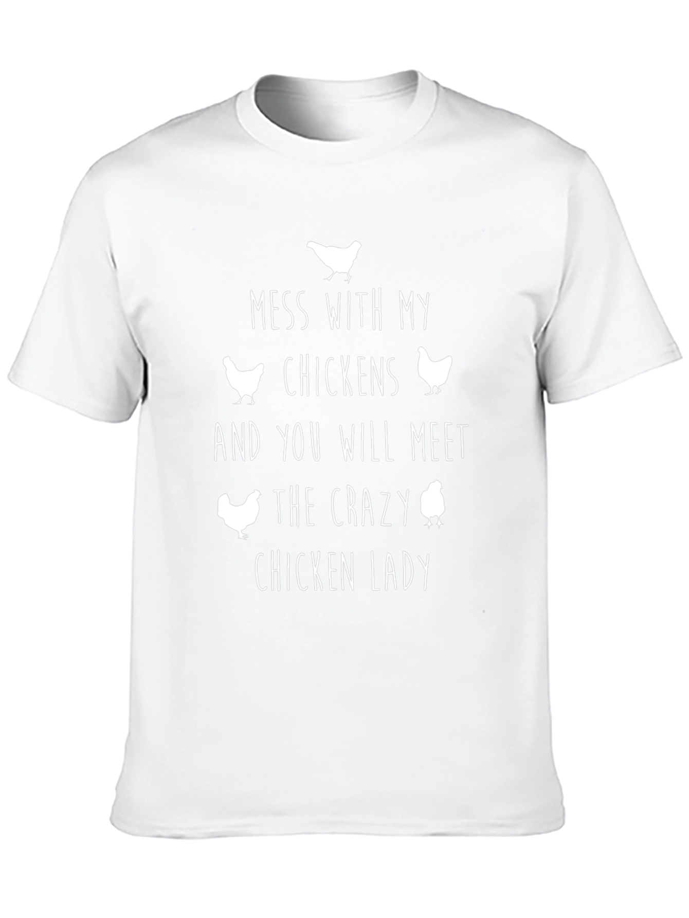 Crazy Chicken Lady Graphic Tee