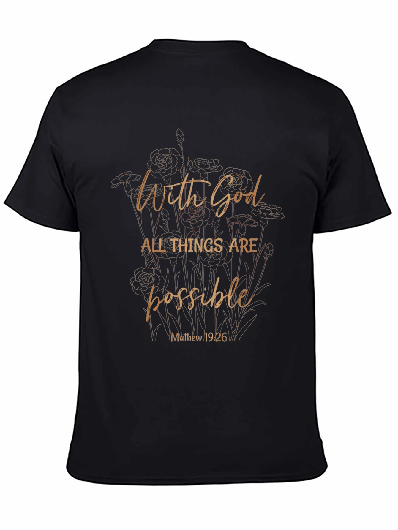 With God All Things Are Possible T-Shirt
