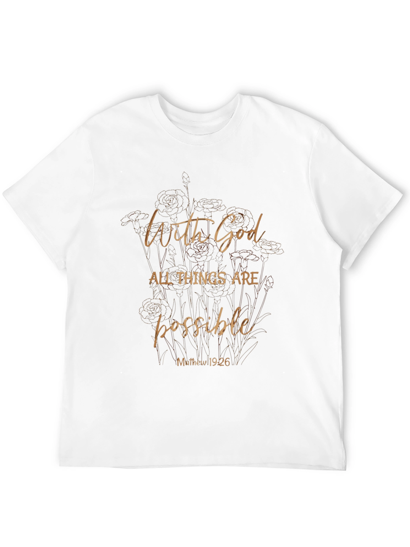 With God All Things Are Possible T-Shirt