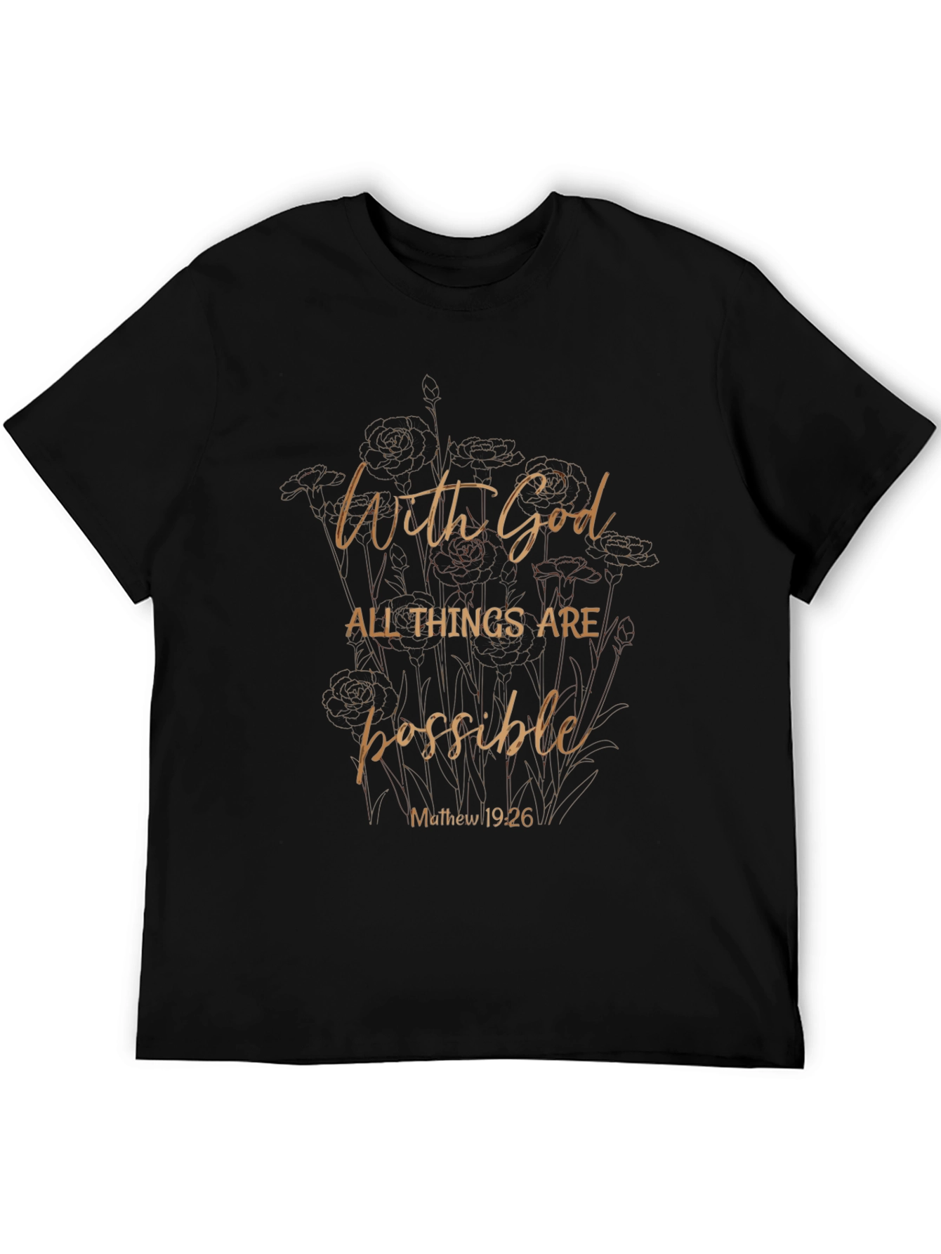 With God All Things Are Possible T-Shirt