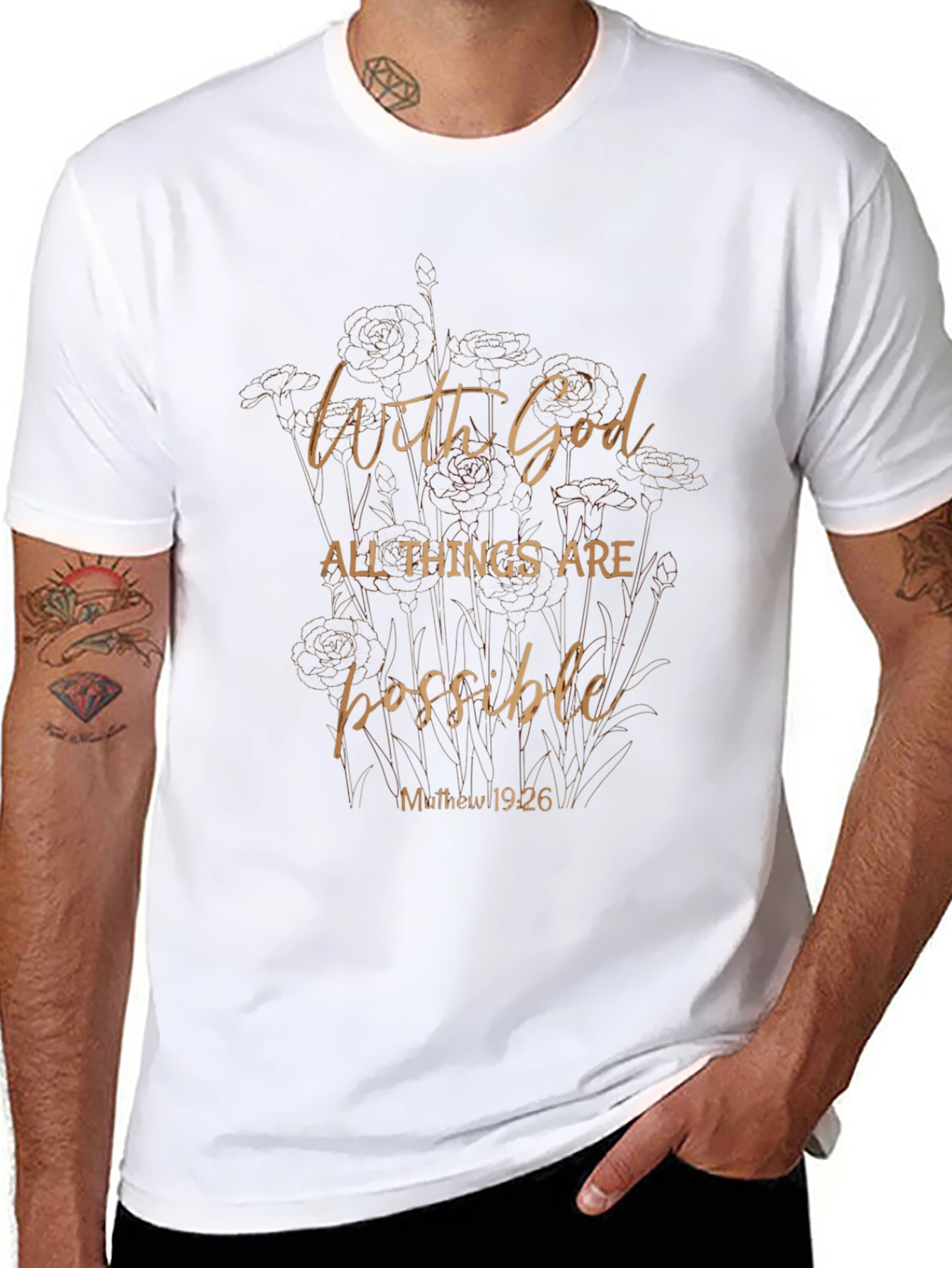 With God All Things Are Possible T-Shirt