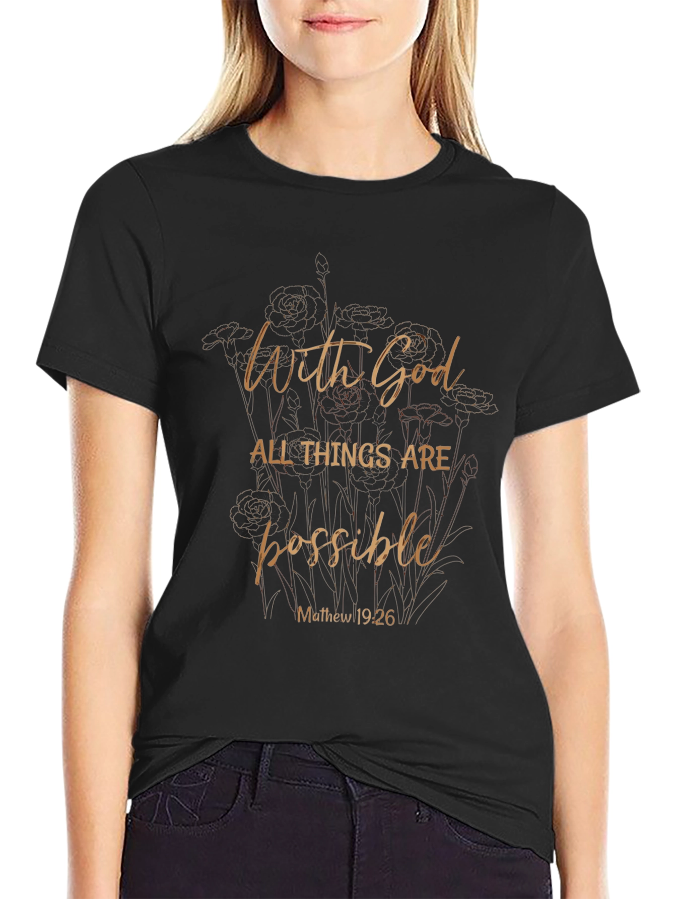 With God All Things Are Possible T-Shirt