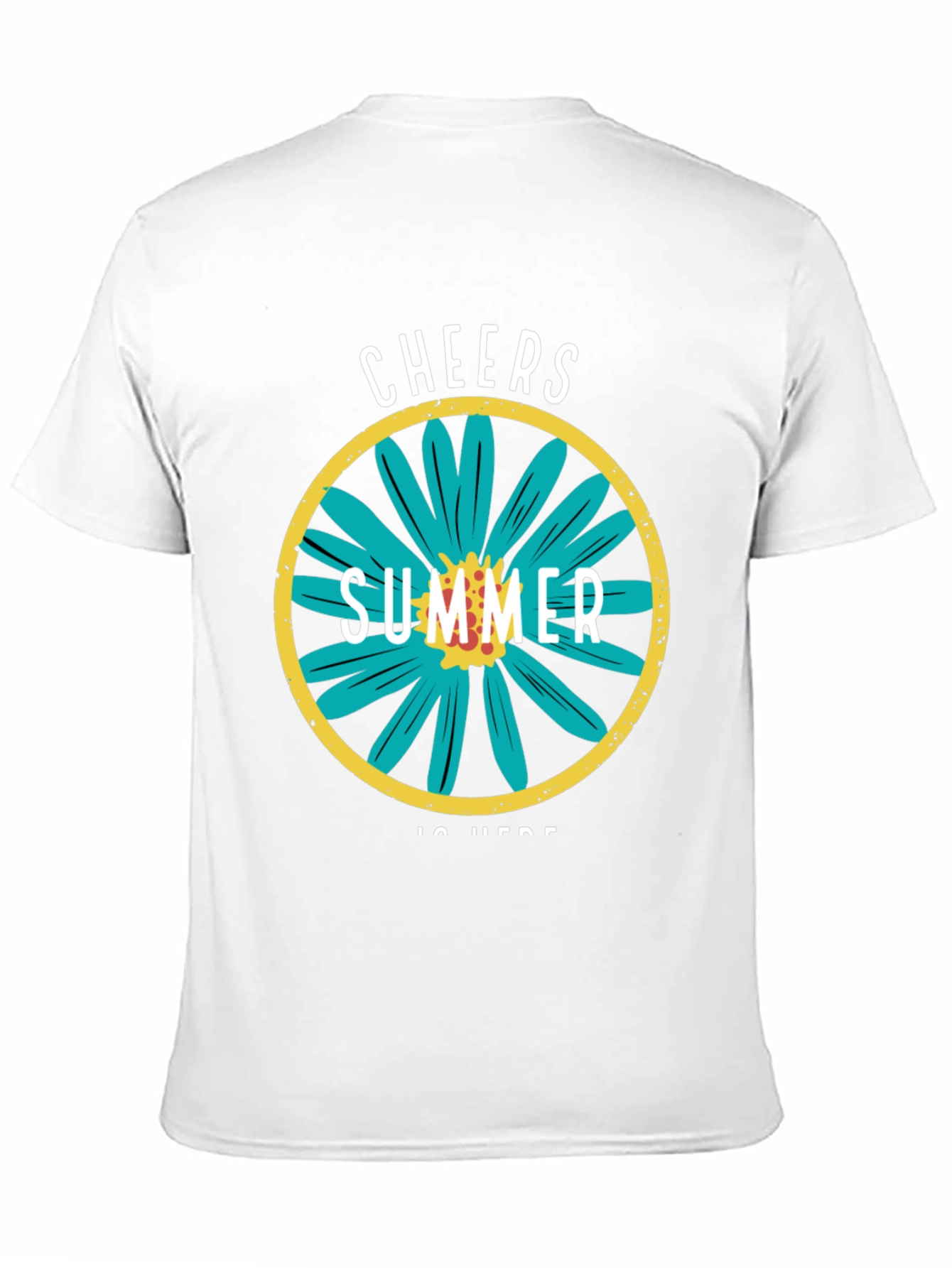Cheers Summer Graphic T-Shirt - Stylish Casual Wear