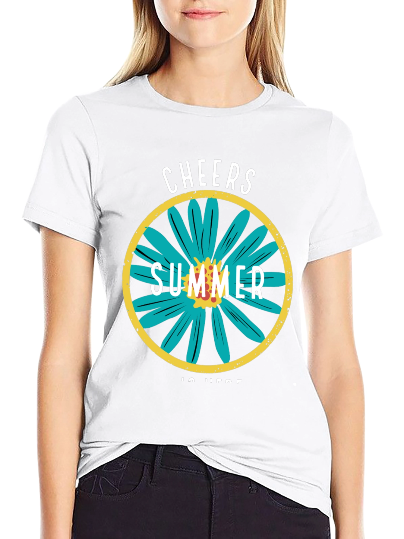 Cheers Summer Graphic T-Shirt - Stylish Casual Wear