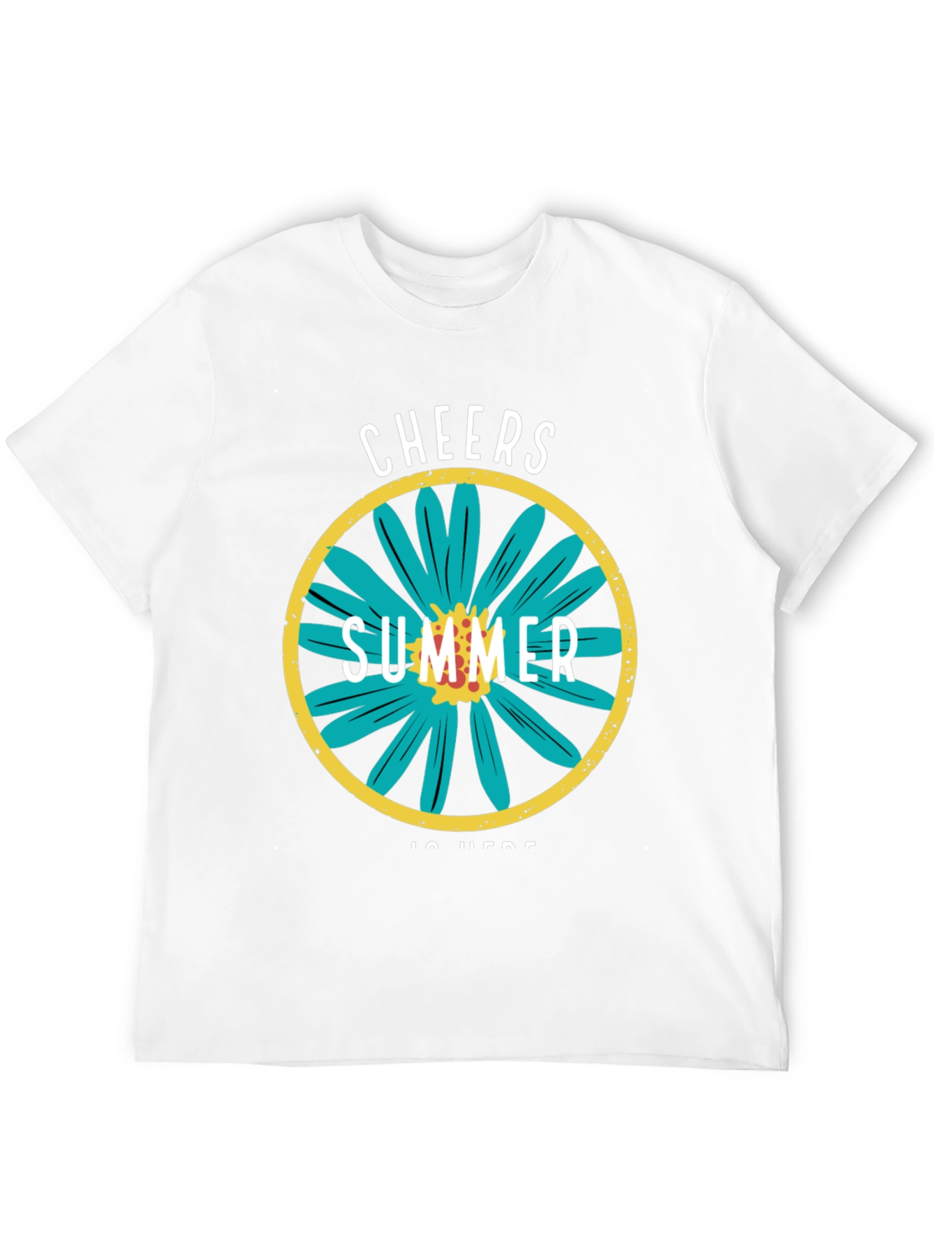 Cheers Summer Graphic T-Shirt - Stylish Casual Wear