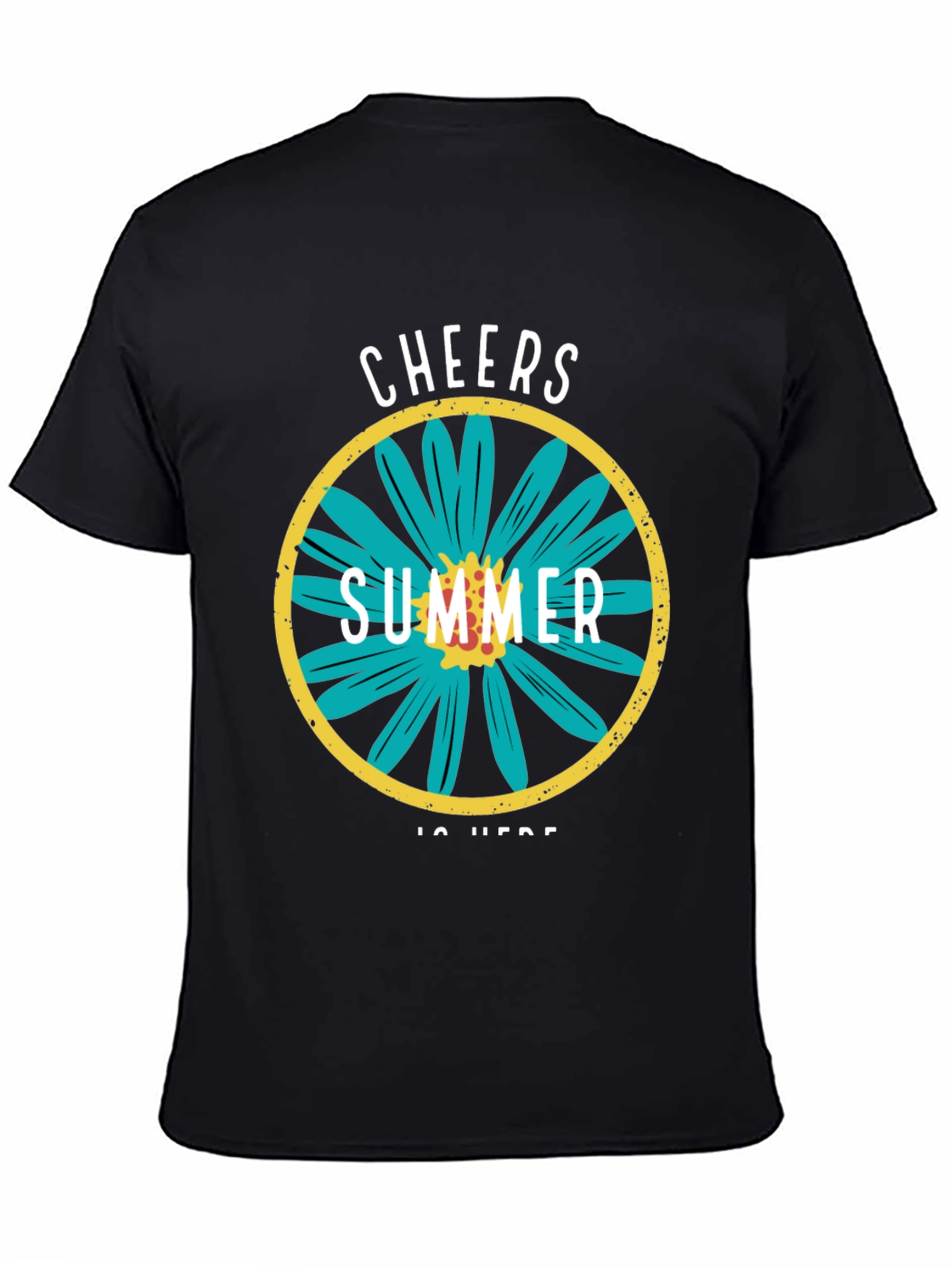 Cheers Summer Graphic T-Shirt - Stylish Casual Wear