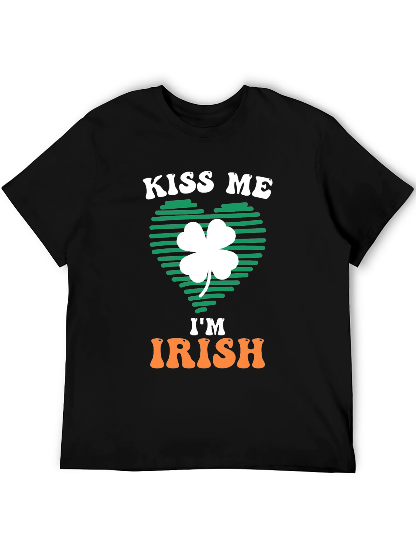 Kiss Me Im Irish Shamrock T-Shirt
