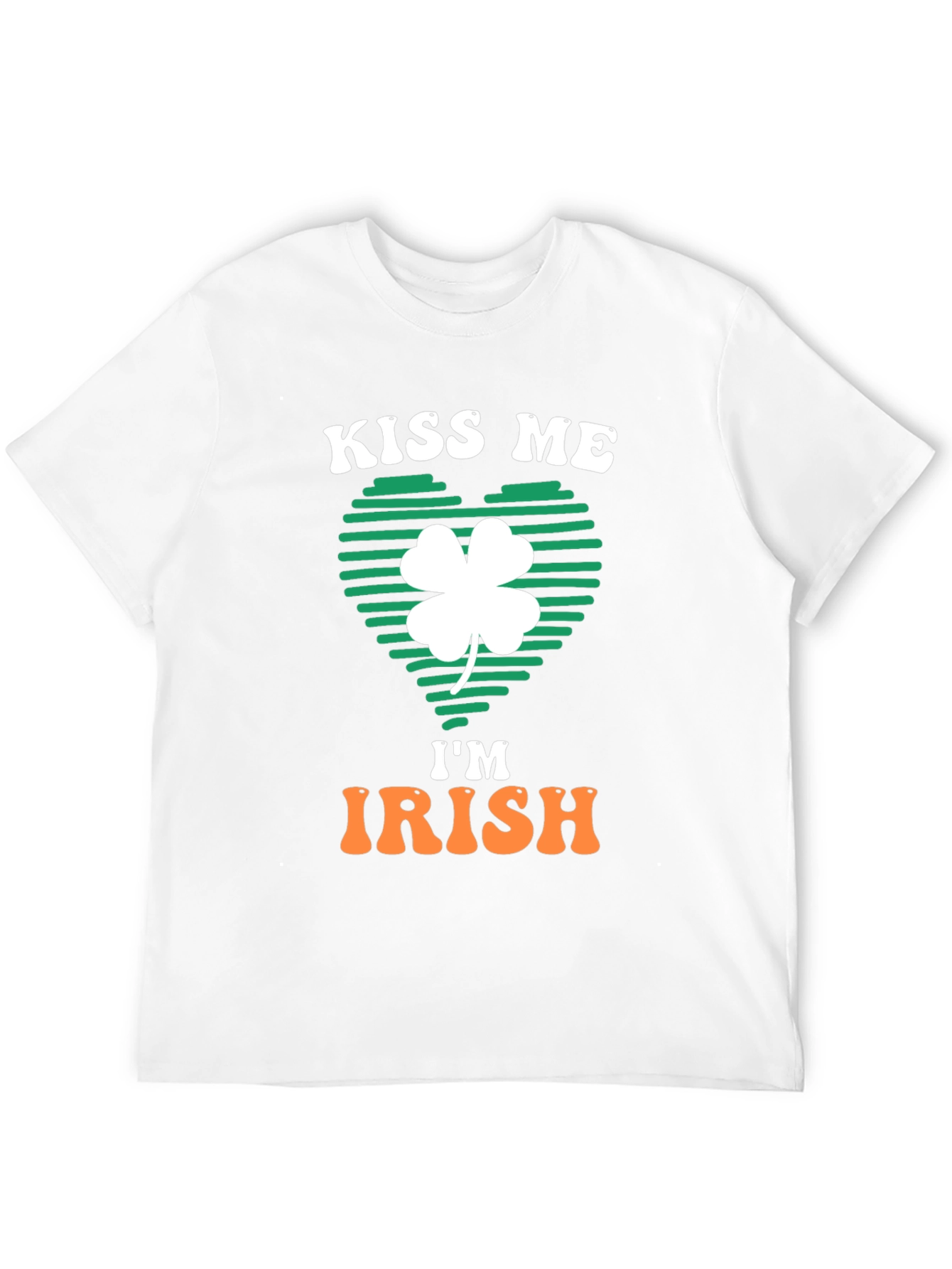 Kiss Me Im Irish Shamrock T-Shirt
