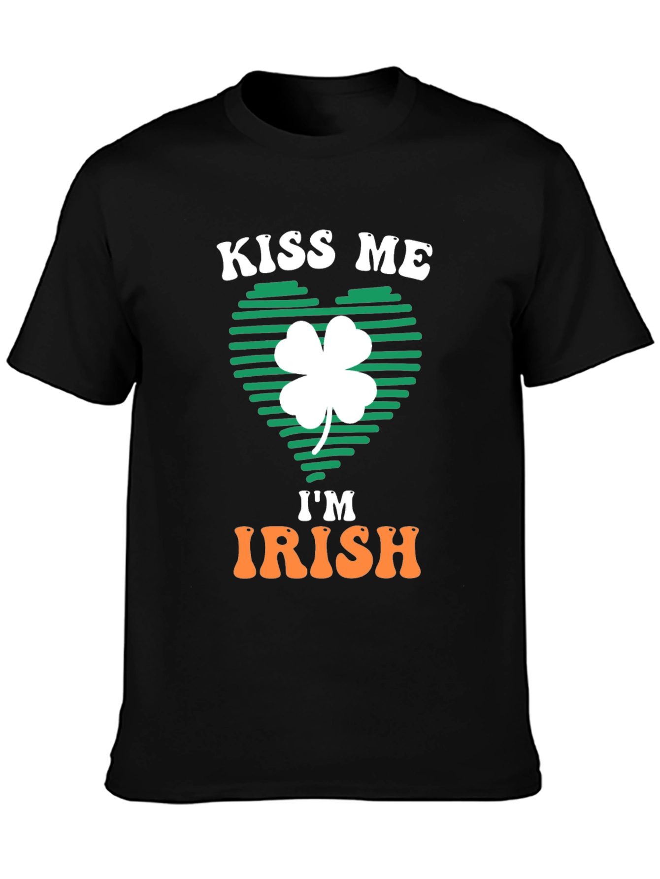Kiss Me Im Irish Shamrock T-Shirt