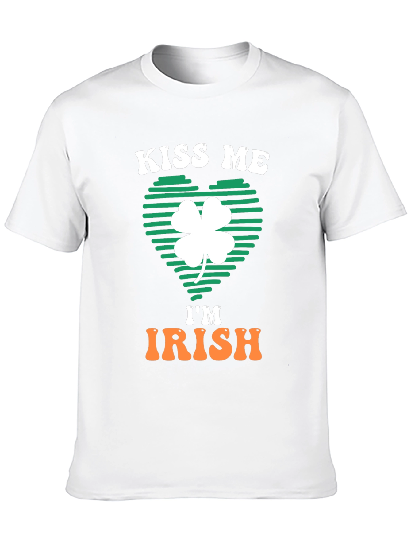 Kiss Me Im Irish Shamrock T-Shirt