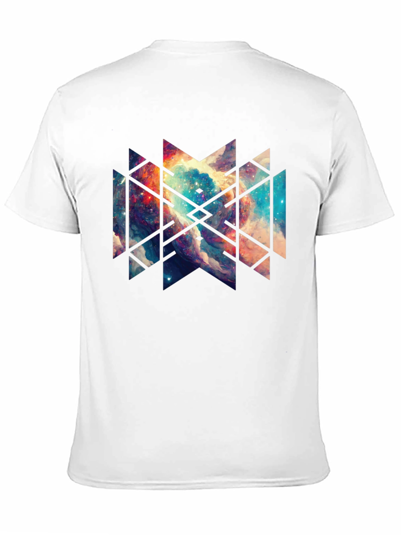 Cosmic Geometry Black T-Shirt
