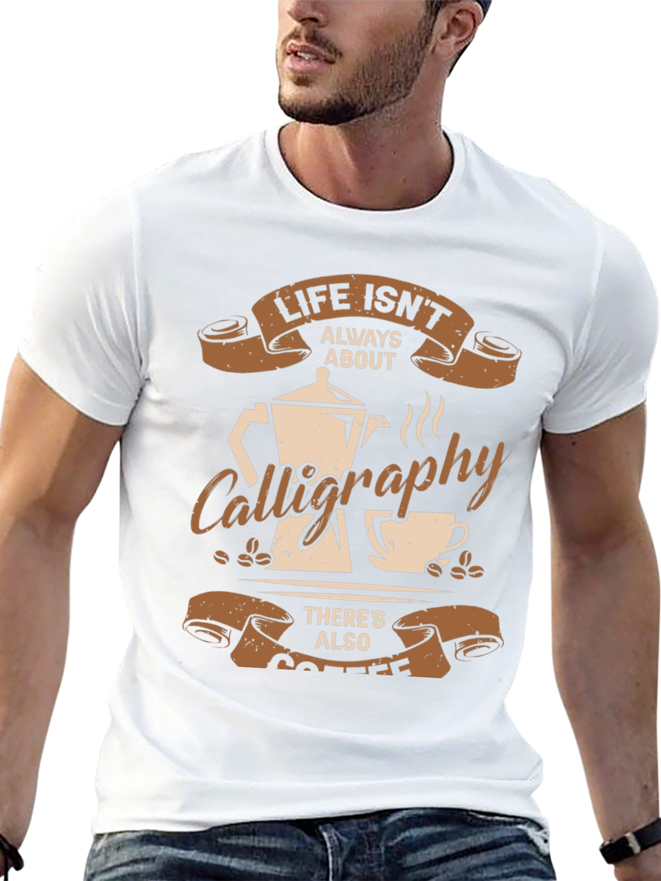 Coffee & Calligraphy T-Shirt