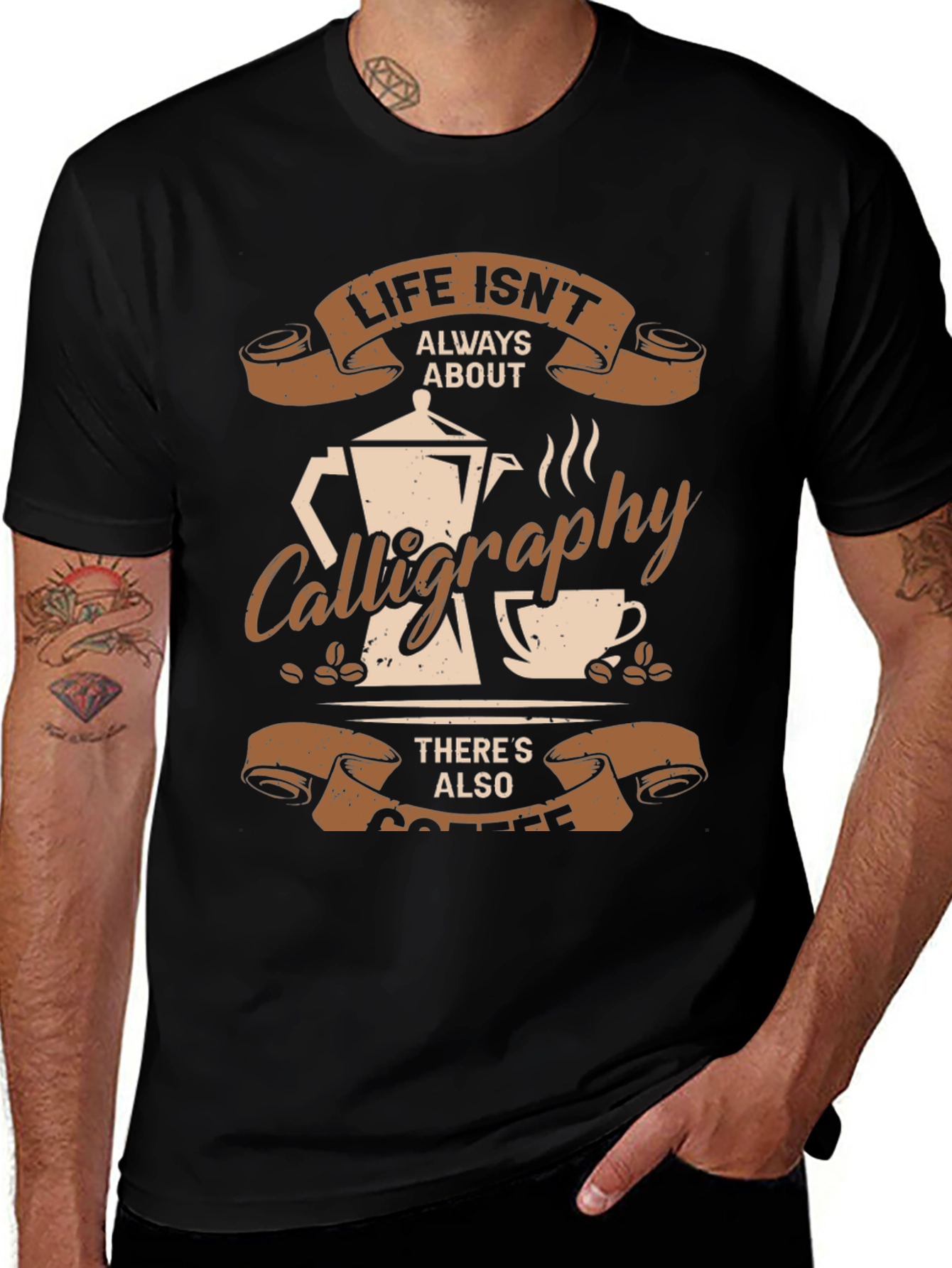 Coffee & Calligraphy T-Shirt