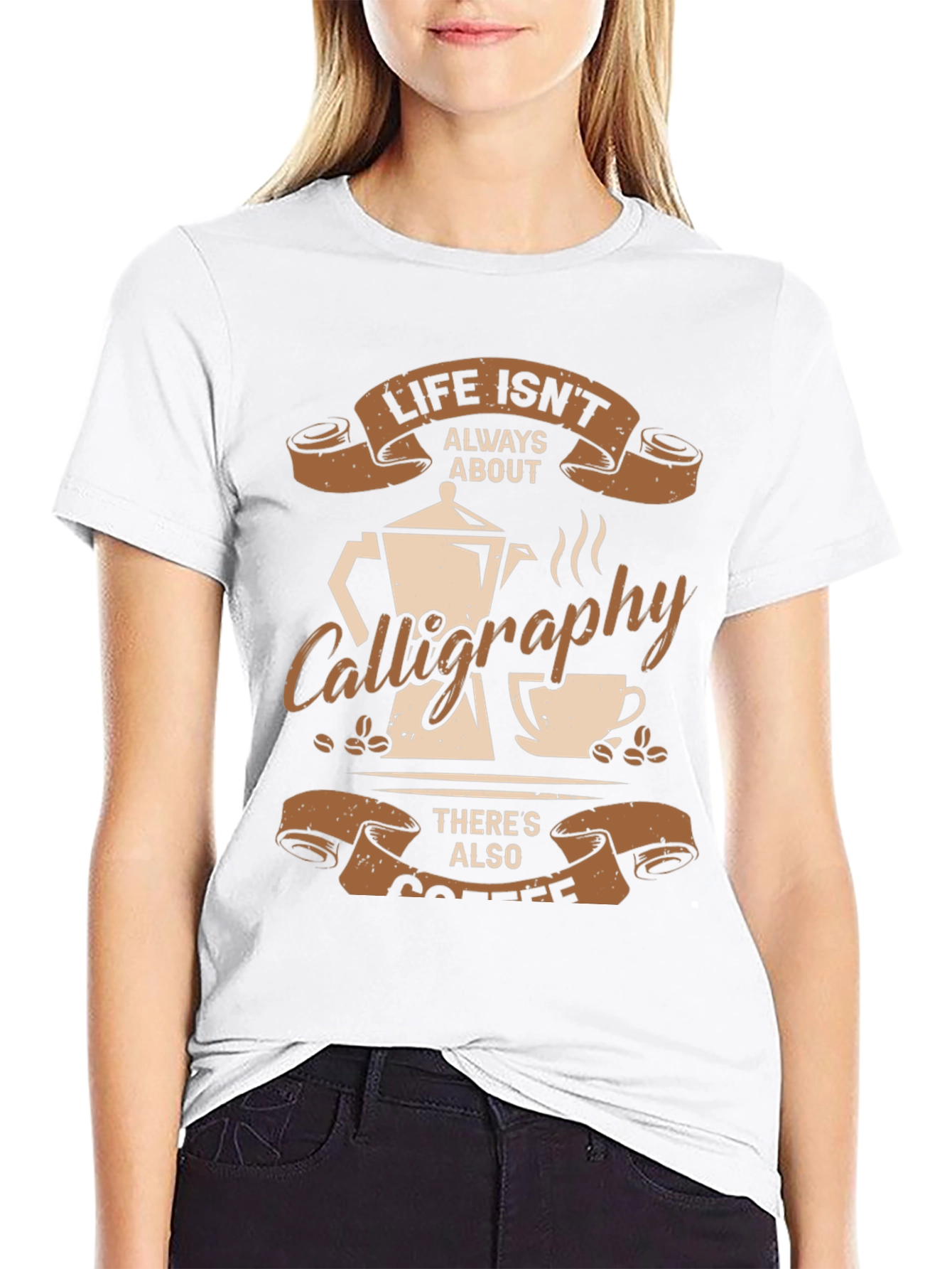 Coffee & Calligraphy T-Shirt