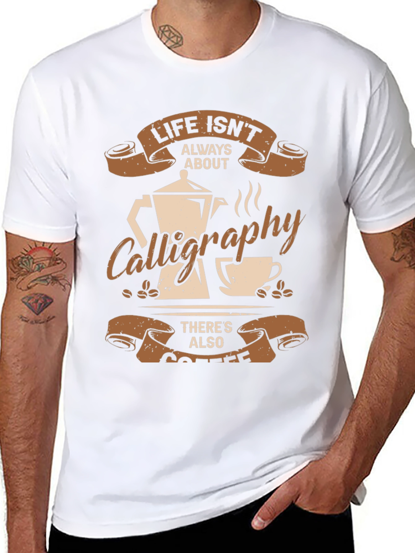 Coffee & Calligraphy T-Shirt