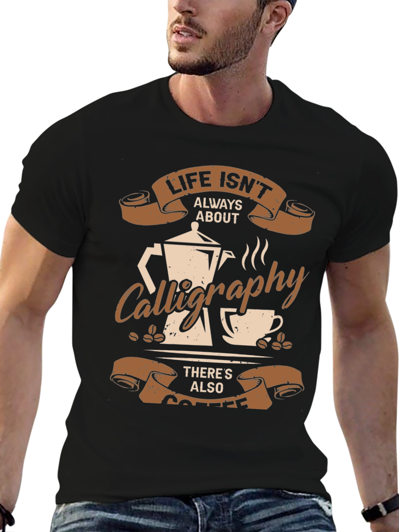 Coffee & Calligraphy T-Shirt
