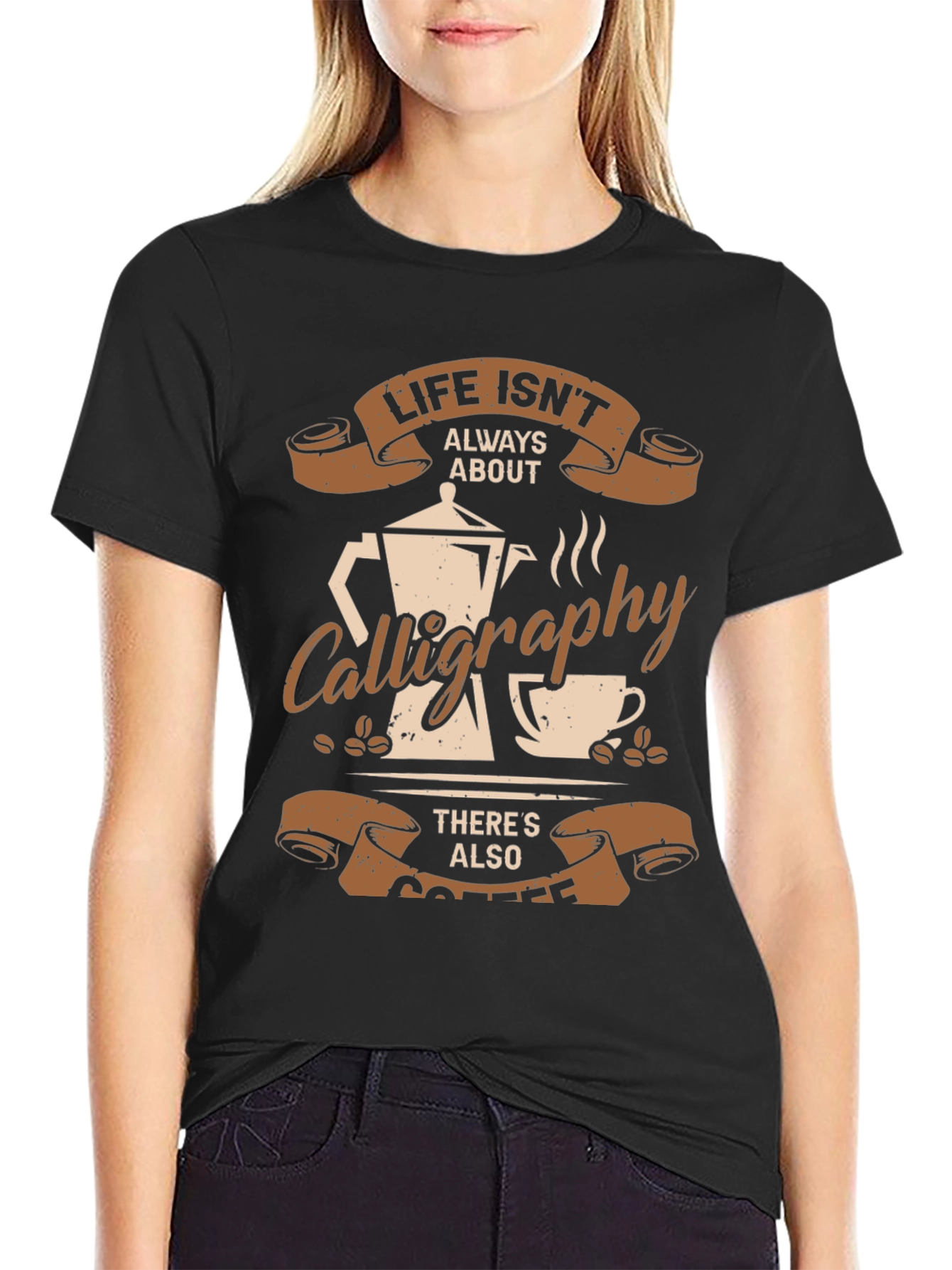 Coffee & Calligraphy T-Shirt