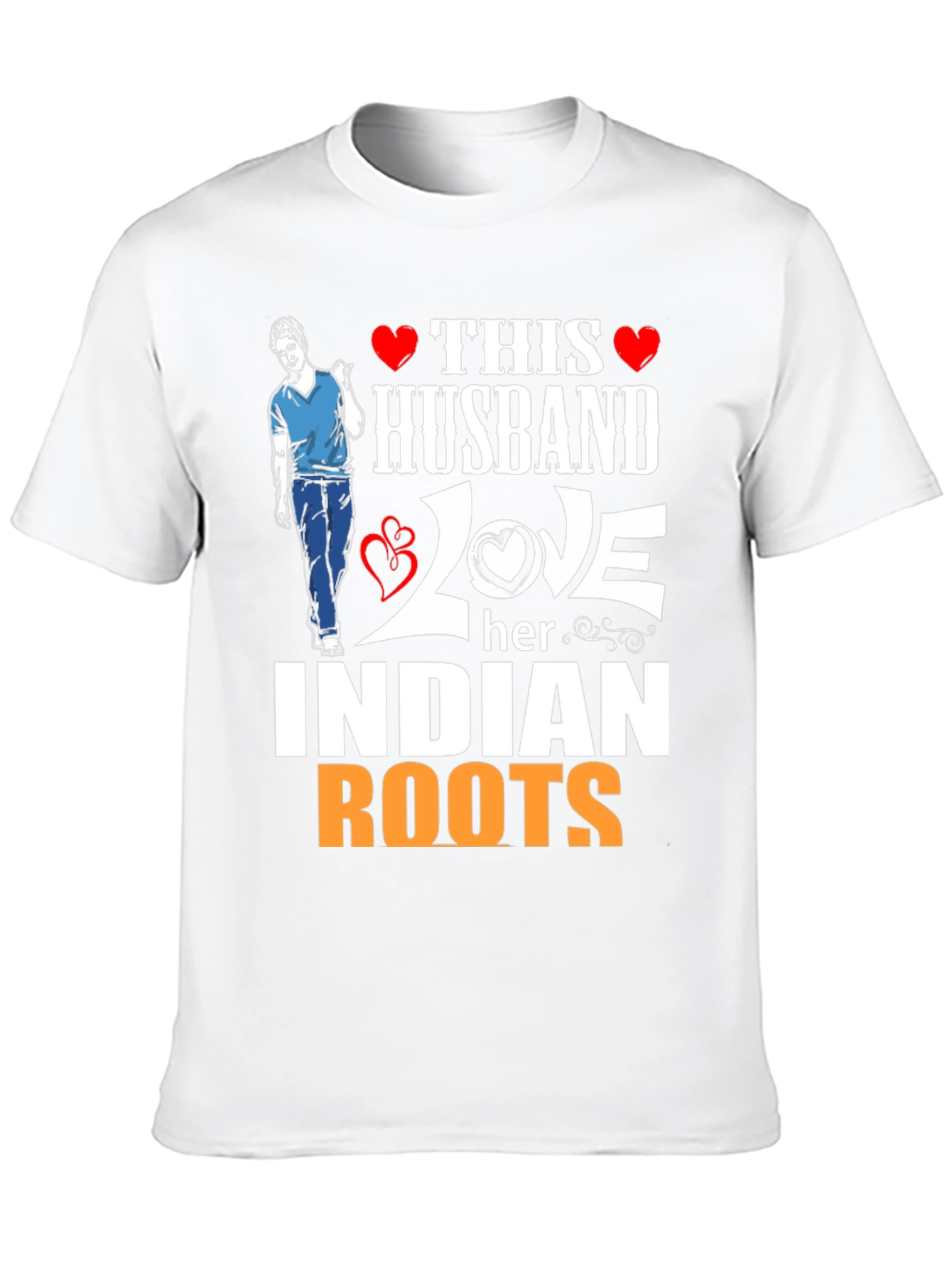 Husband Loves Indian Roots T-Shirt