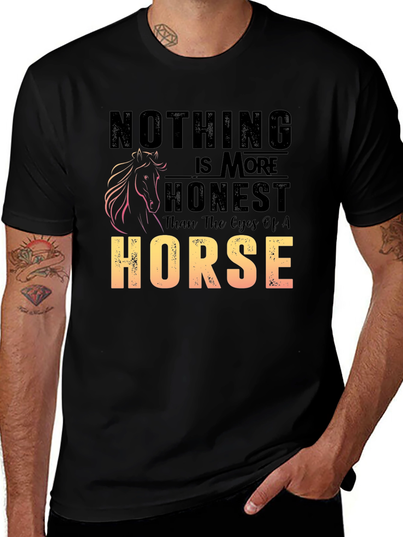Horse Lover T-Shirt: Nothing is More Honest