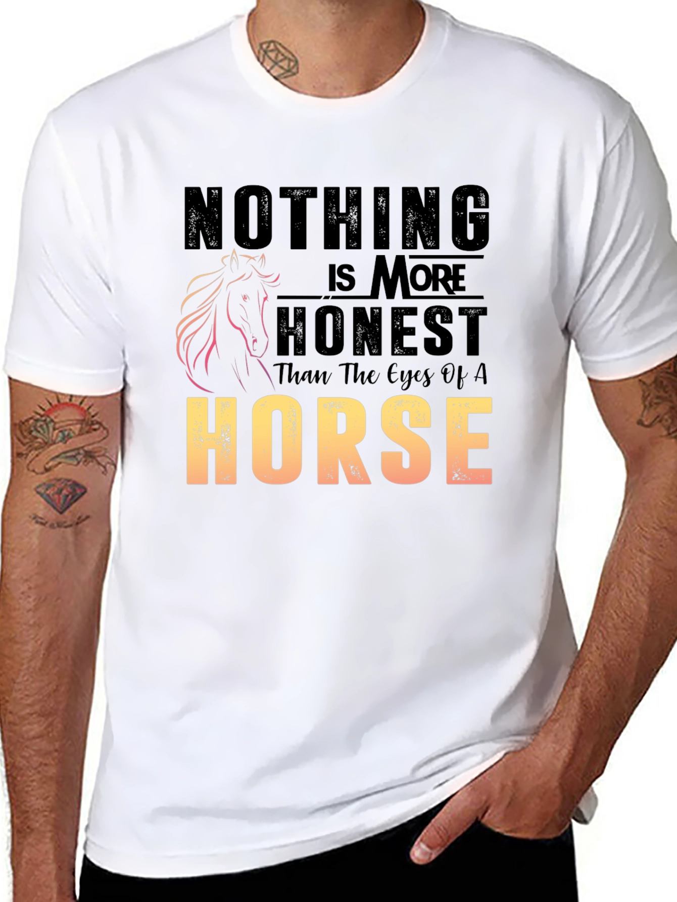 Horse Lover T-Shirt: Nothing is More Honest