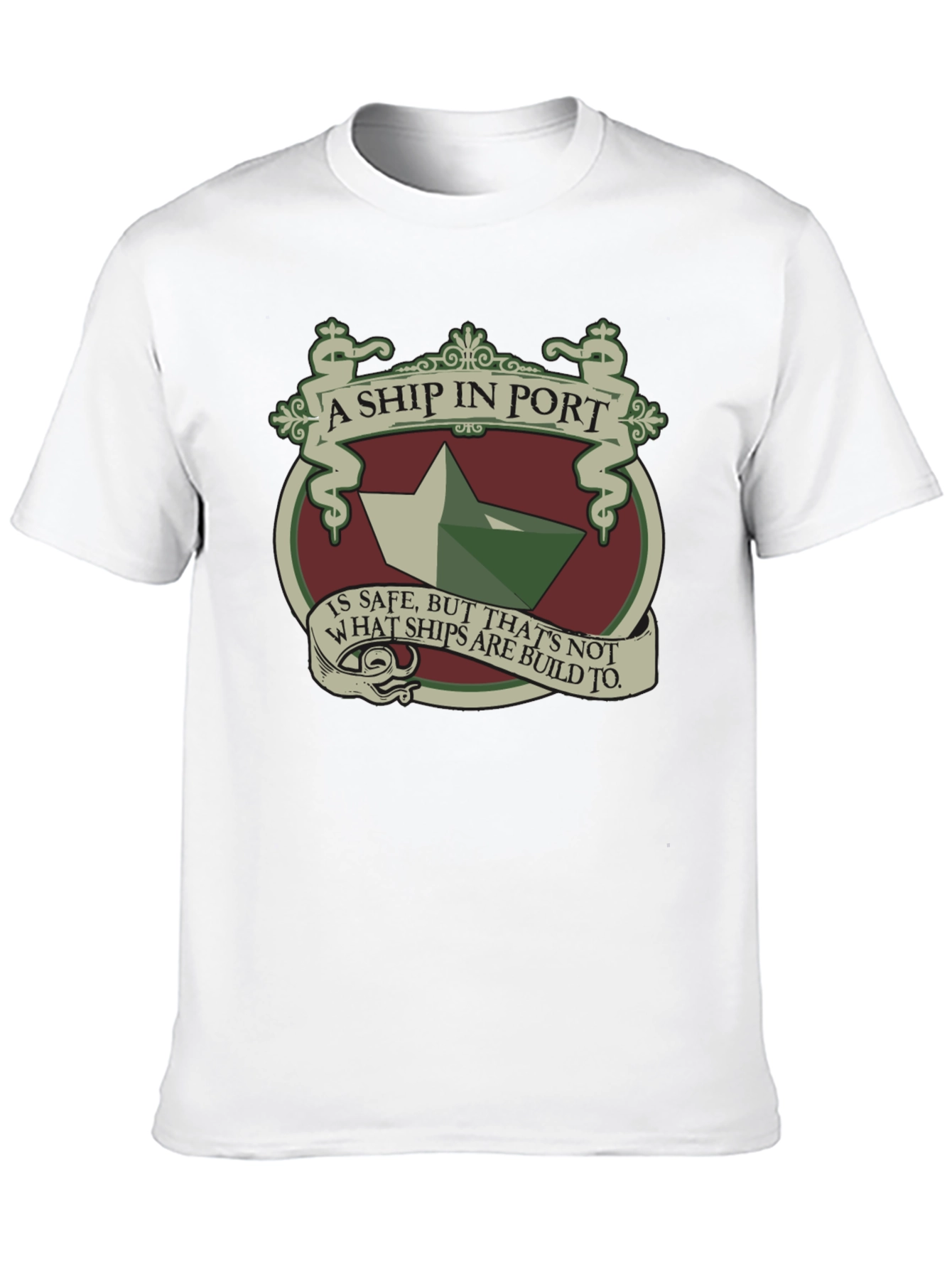 A Ship in Port Graphic Tee