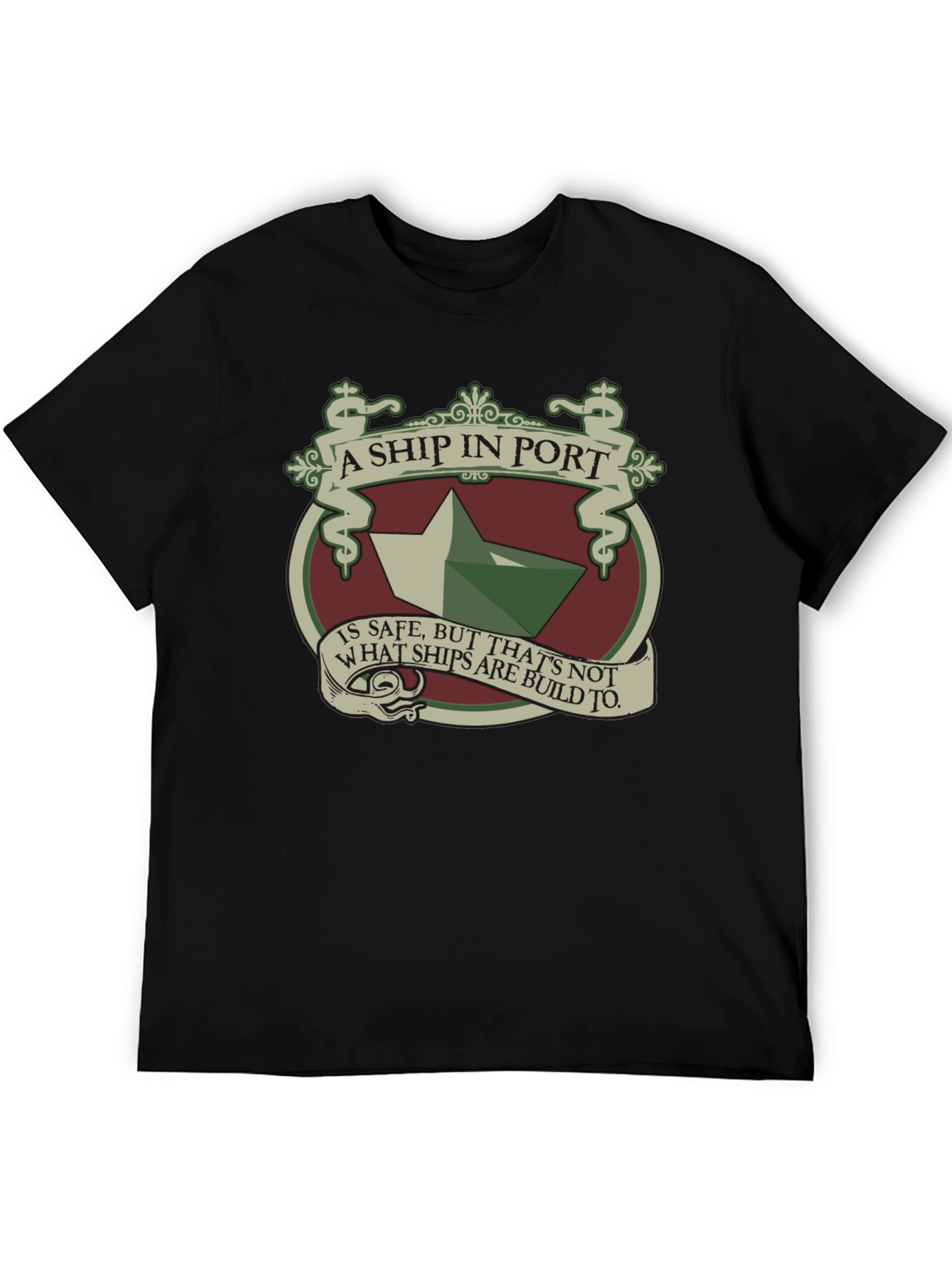 A Ship in Port Graphic Tee