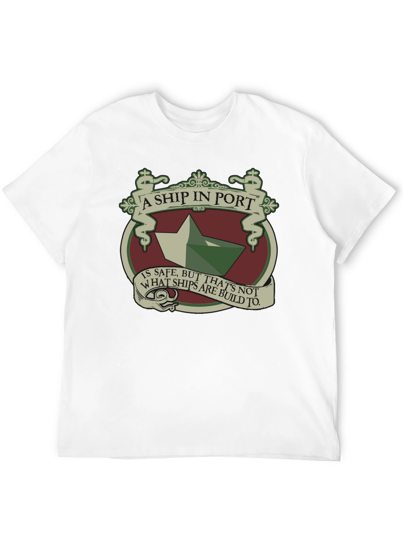 A Ship in Port Graphic Tee