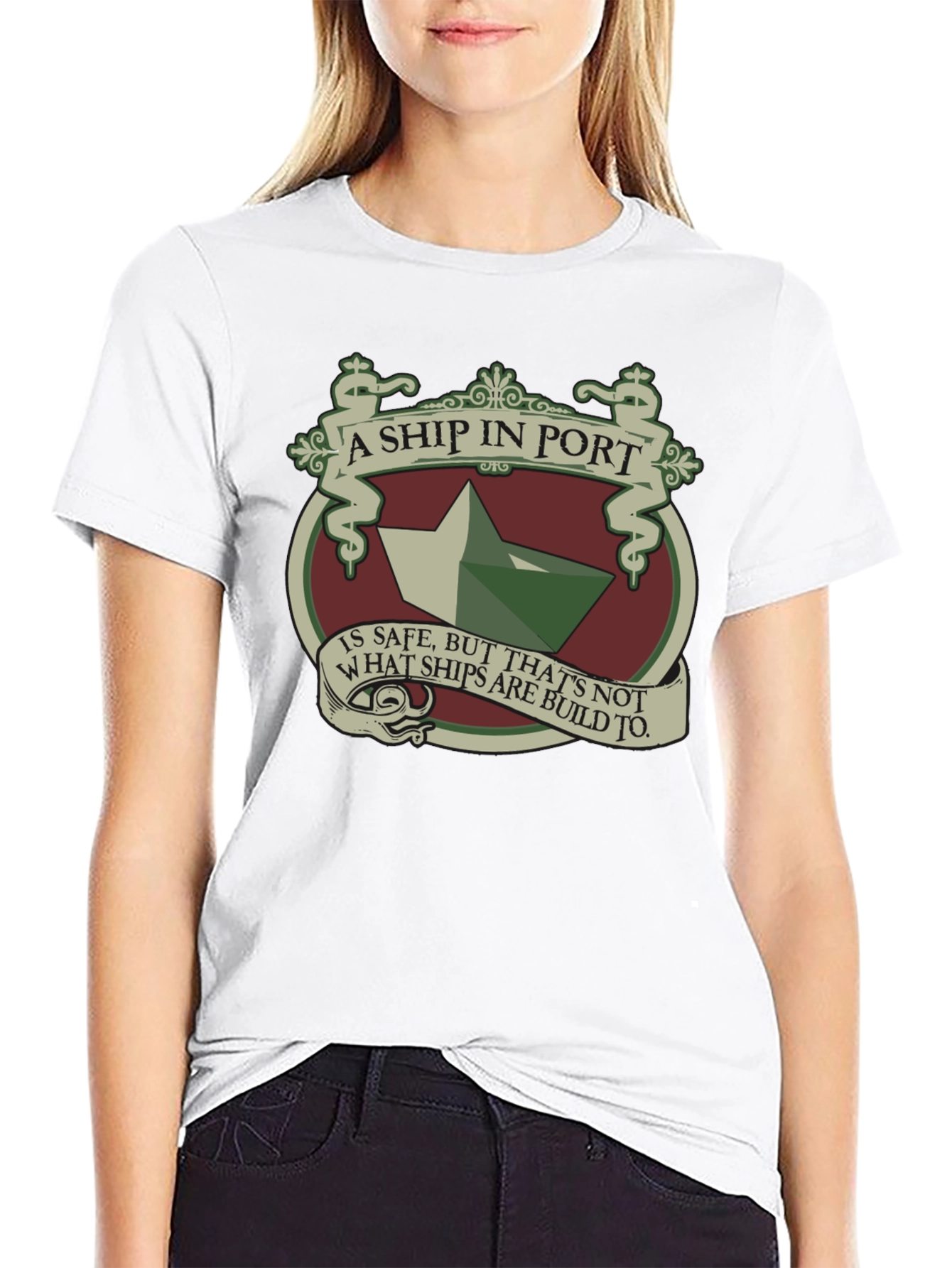 A Ship in Port Graphic Tee