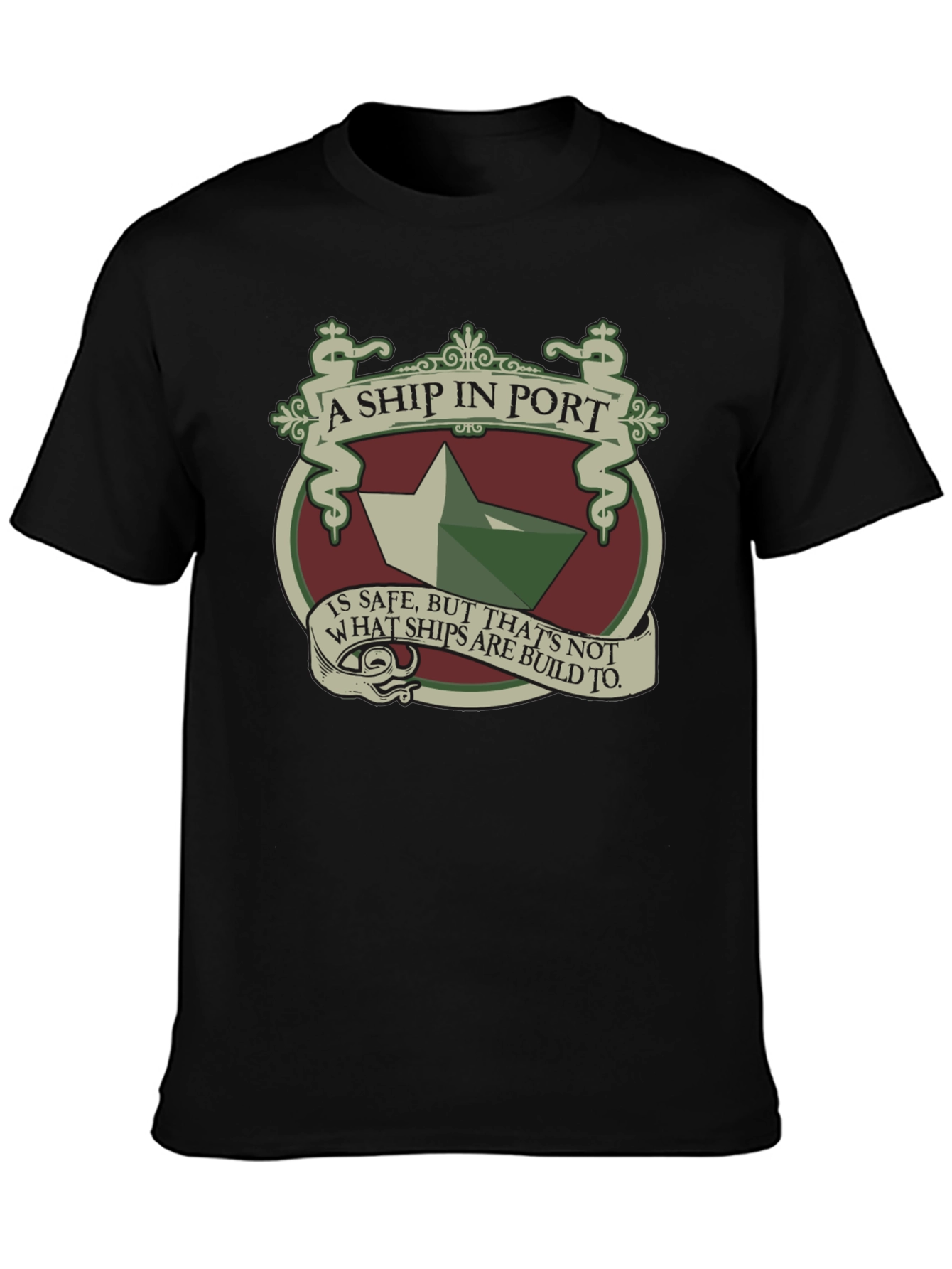 A Ship in Port Graphic Tee