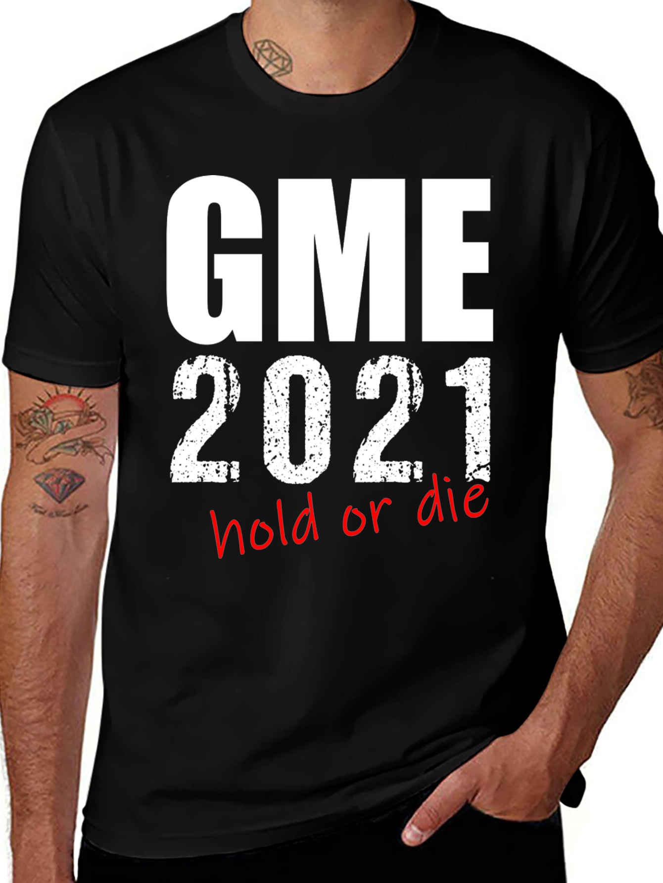 GME 2021 Hold or Die T-Shirt