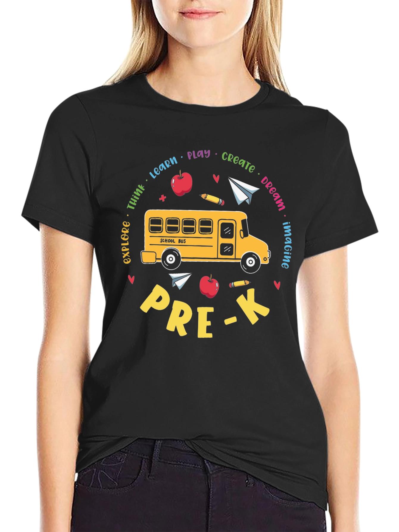 Pre-K School Bus T-Shirt