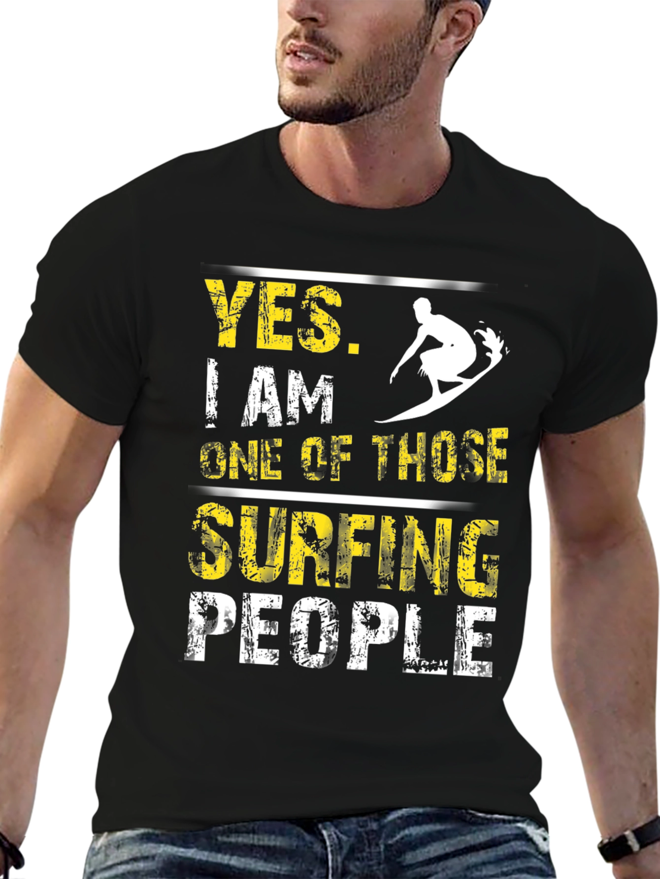 Yes I Am One of Those Surfing People T-Shirt