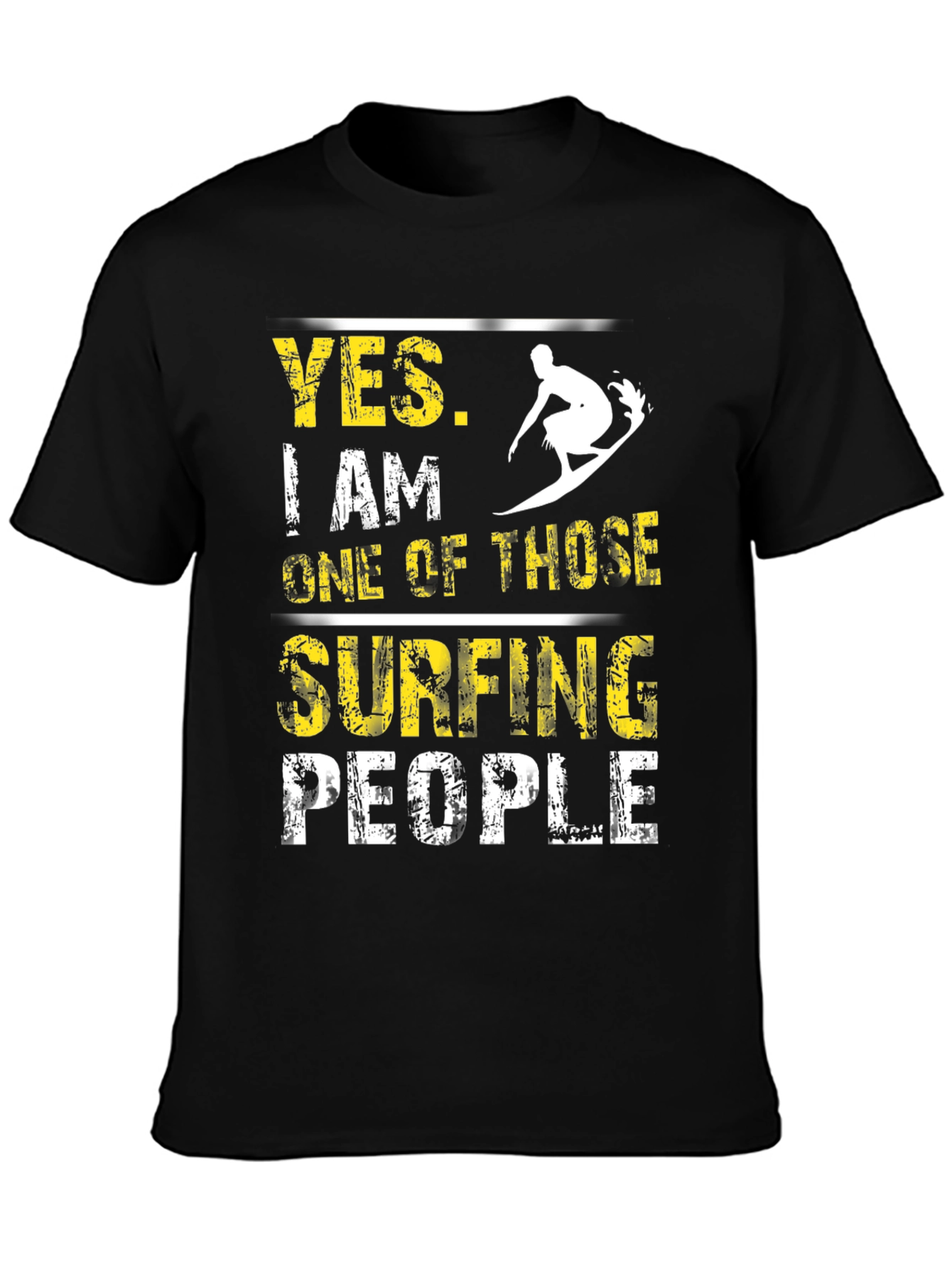 Yes I Am One of Those Surfing People T-Shirt