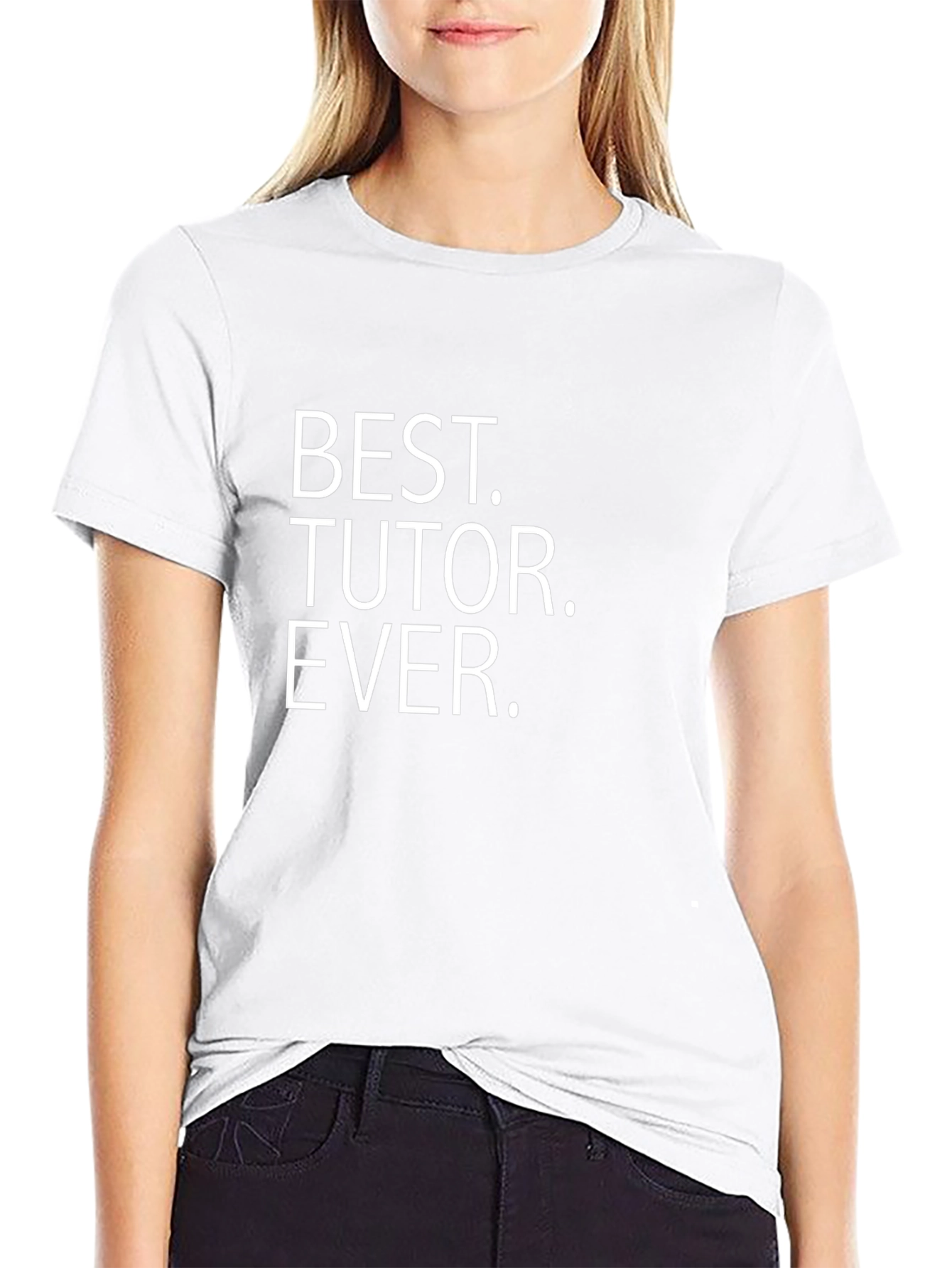 Best Tutor Ever T-Shirt - Black Graphic Tee