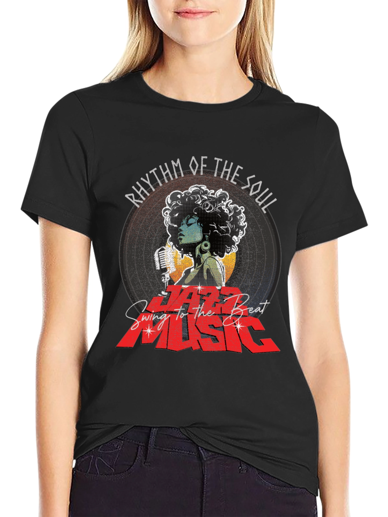 Rhythm of the Soul Jazz Music T-Shirt