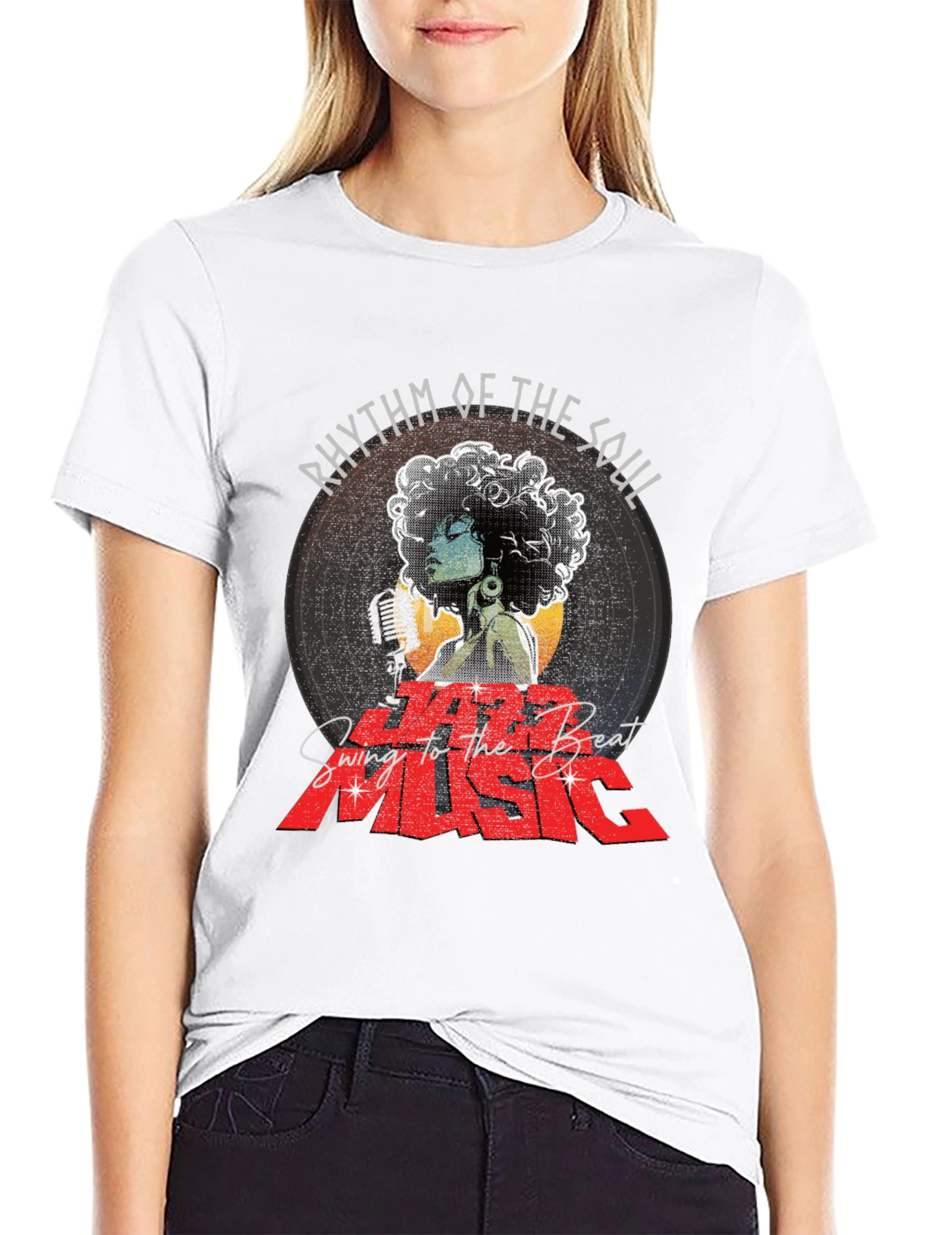 Rhythm of the Soul Jazz Music T-Shirt