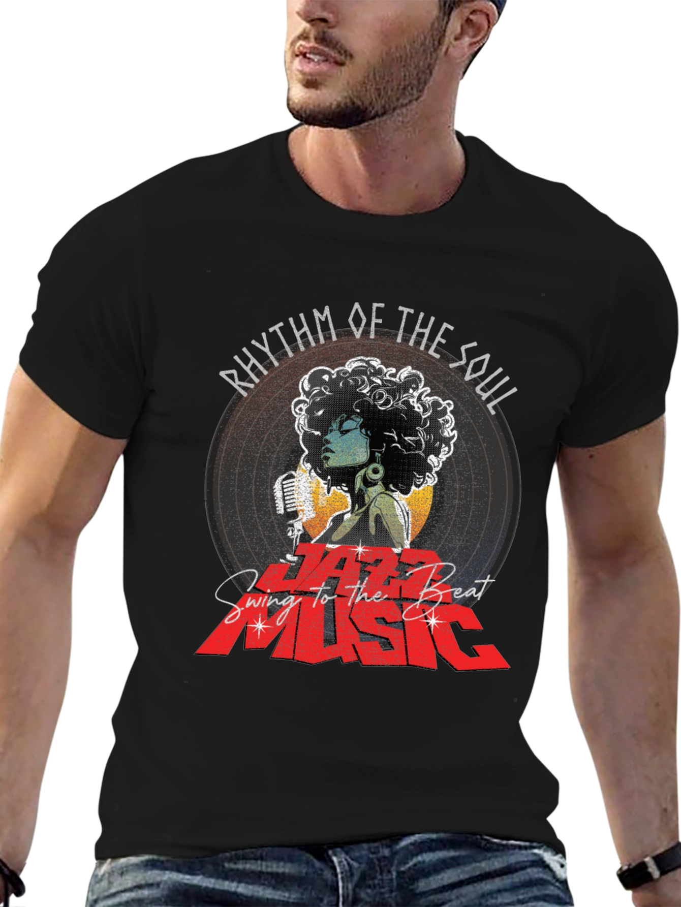 Rhythm of the Soul Jazz Music T-Shirt